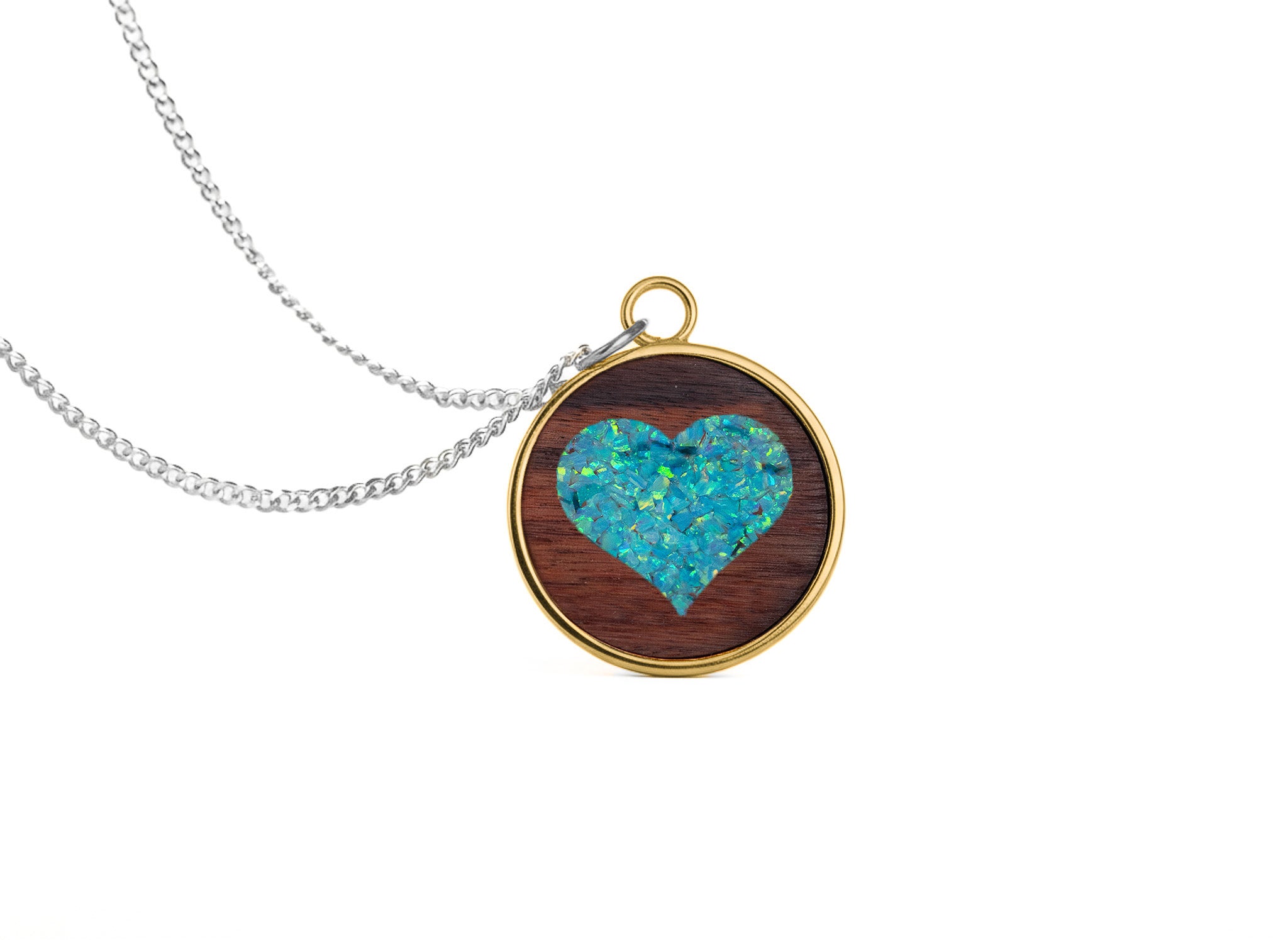 Heart Pendant Rosewood