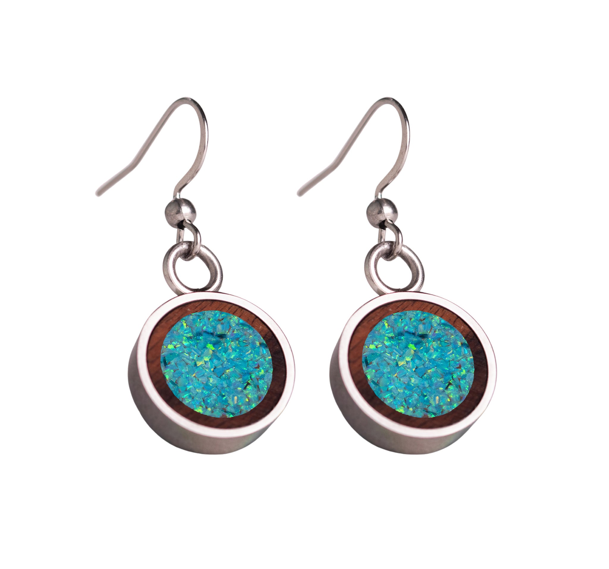 Circle Earrings Rosewood