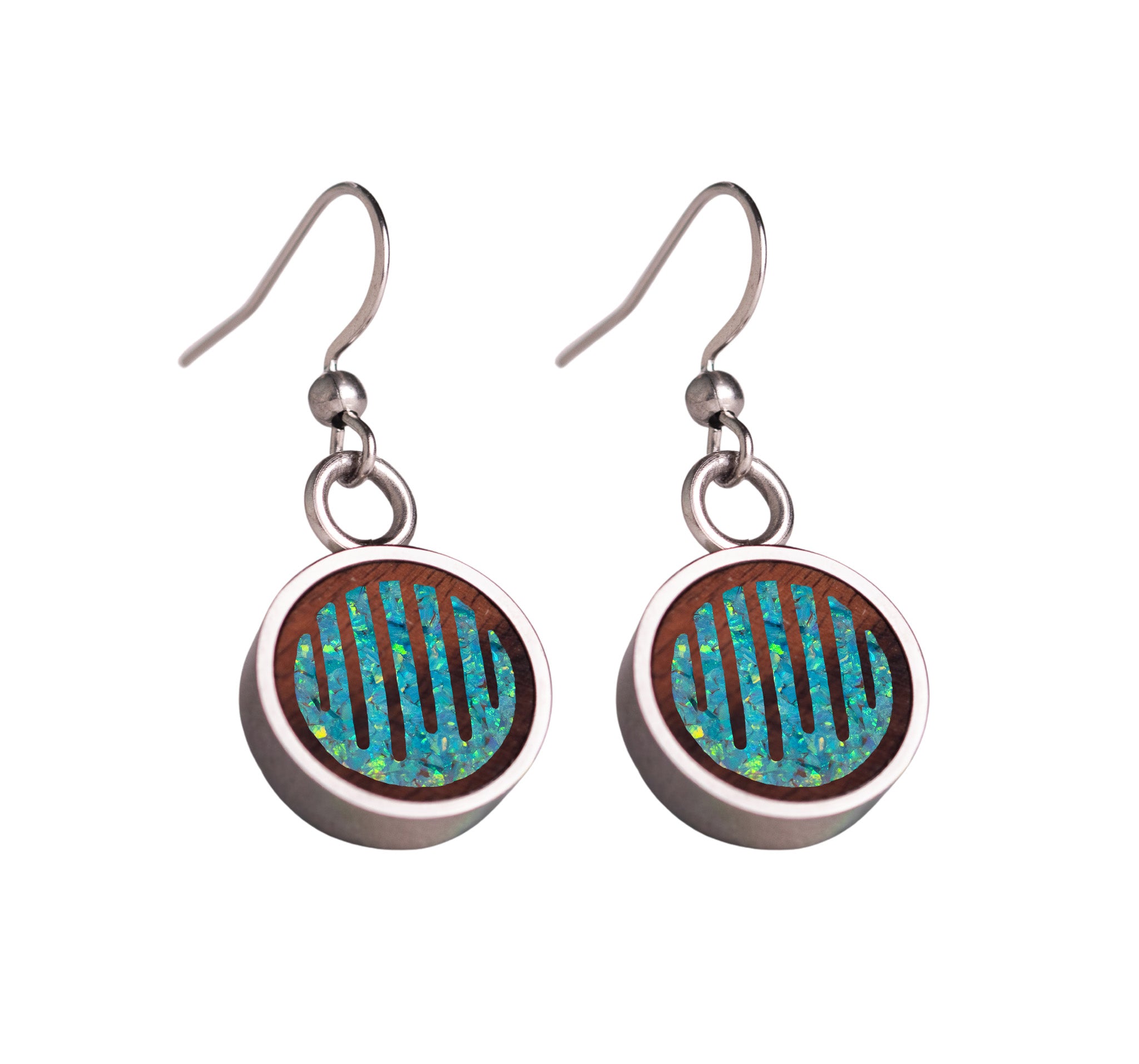 Raindrops Earrings Rosewood