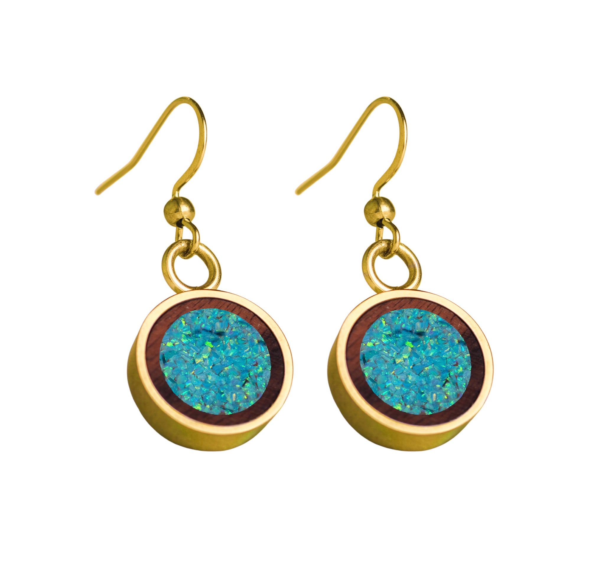 Circle Earrings Rosewood