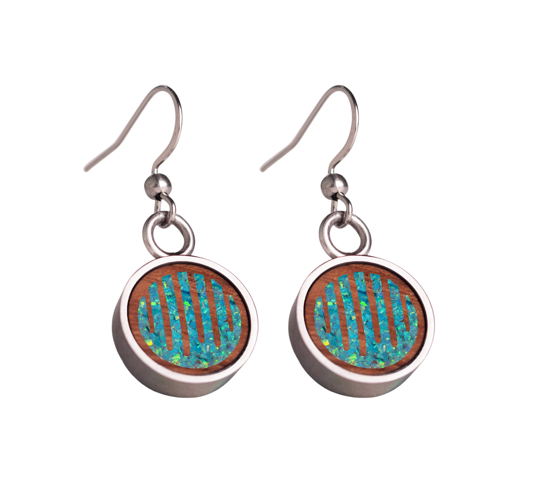 Raindrops Earrings Bubinga