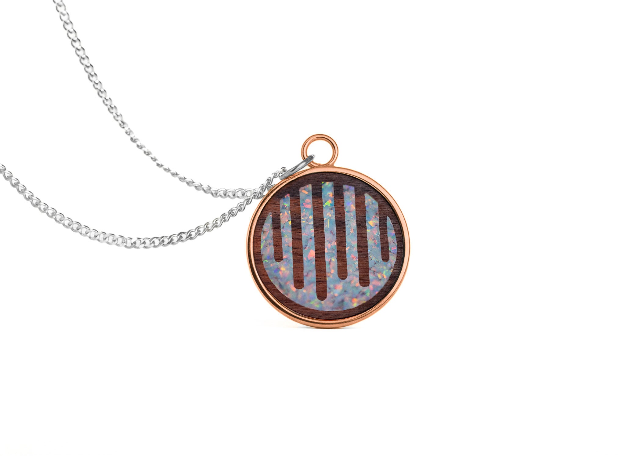 Raindrop Pendant Rosewood