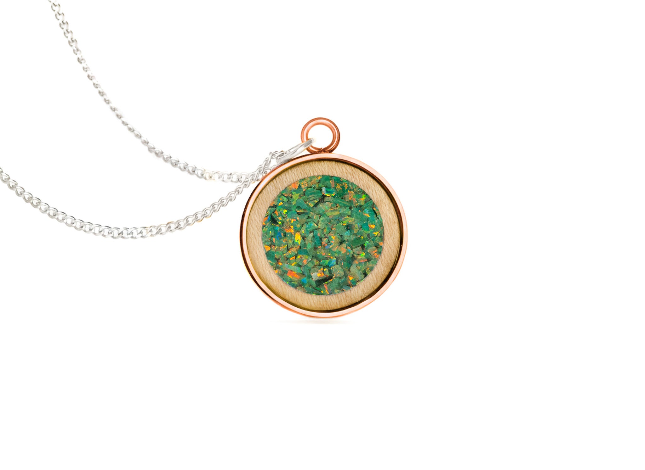 Circle Pendant Maple