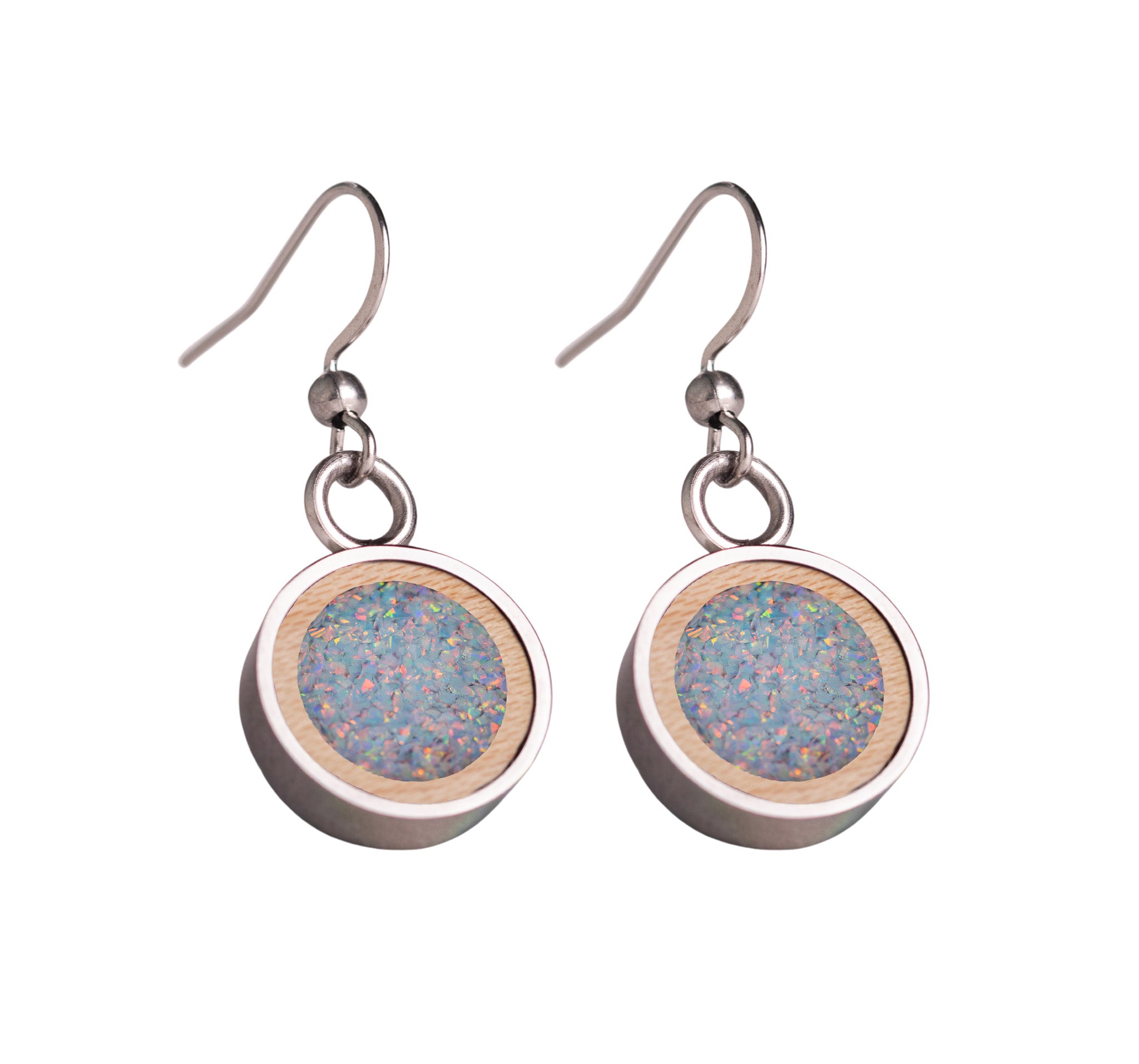 Circle Earrings Maple