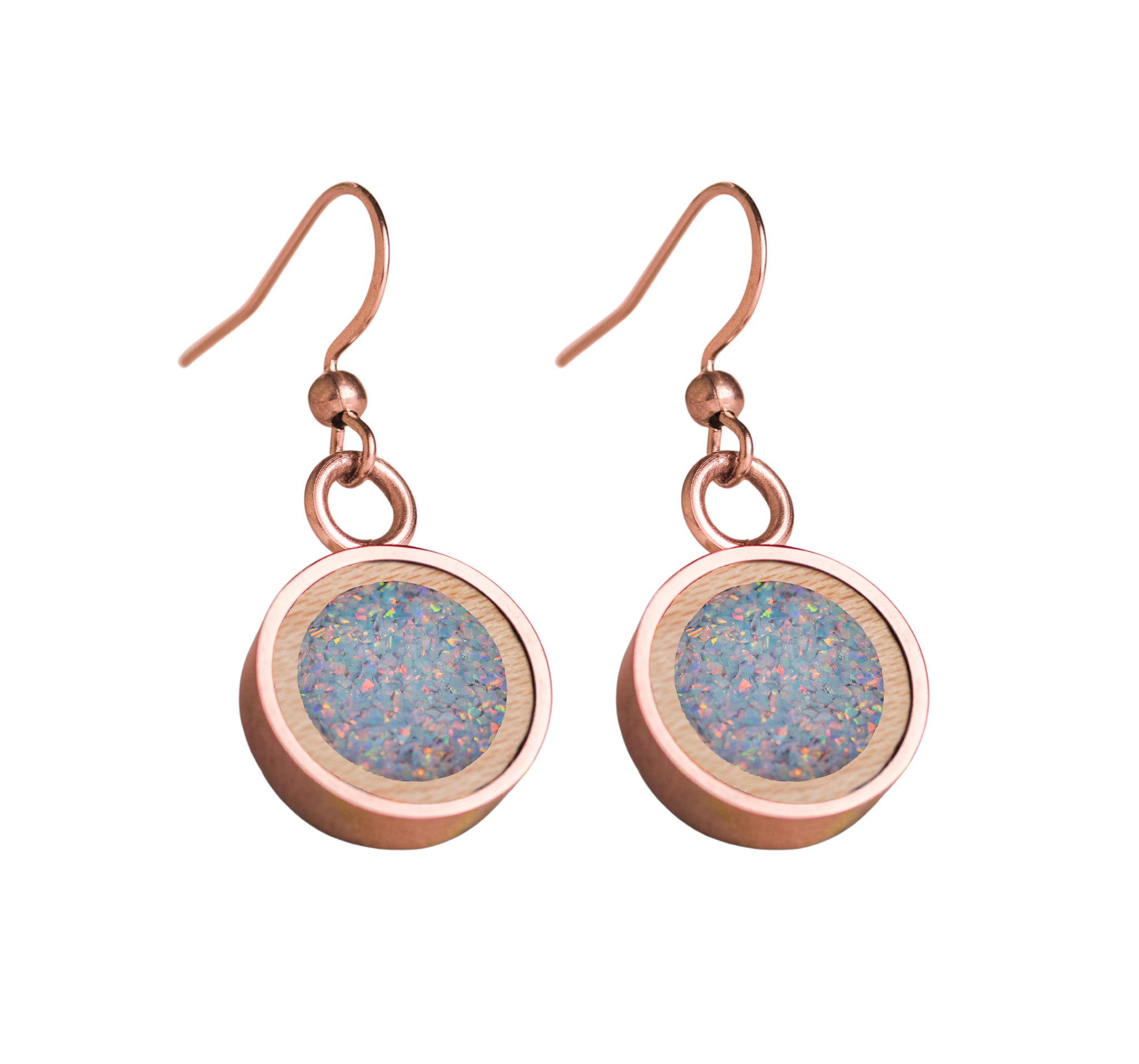 Circle Earrings Maple
