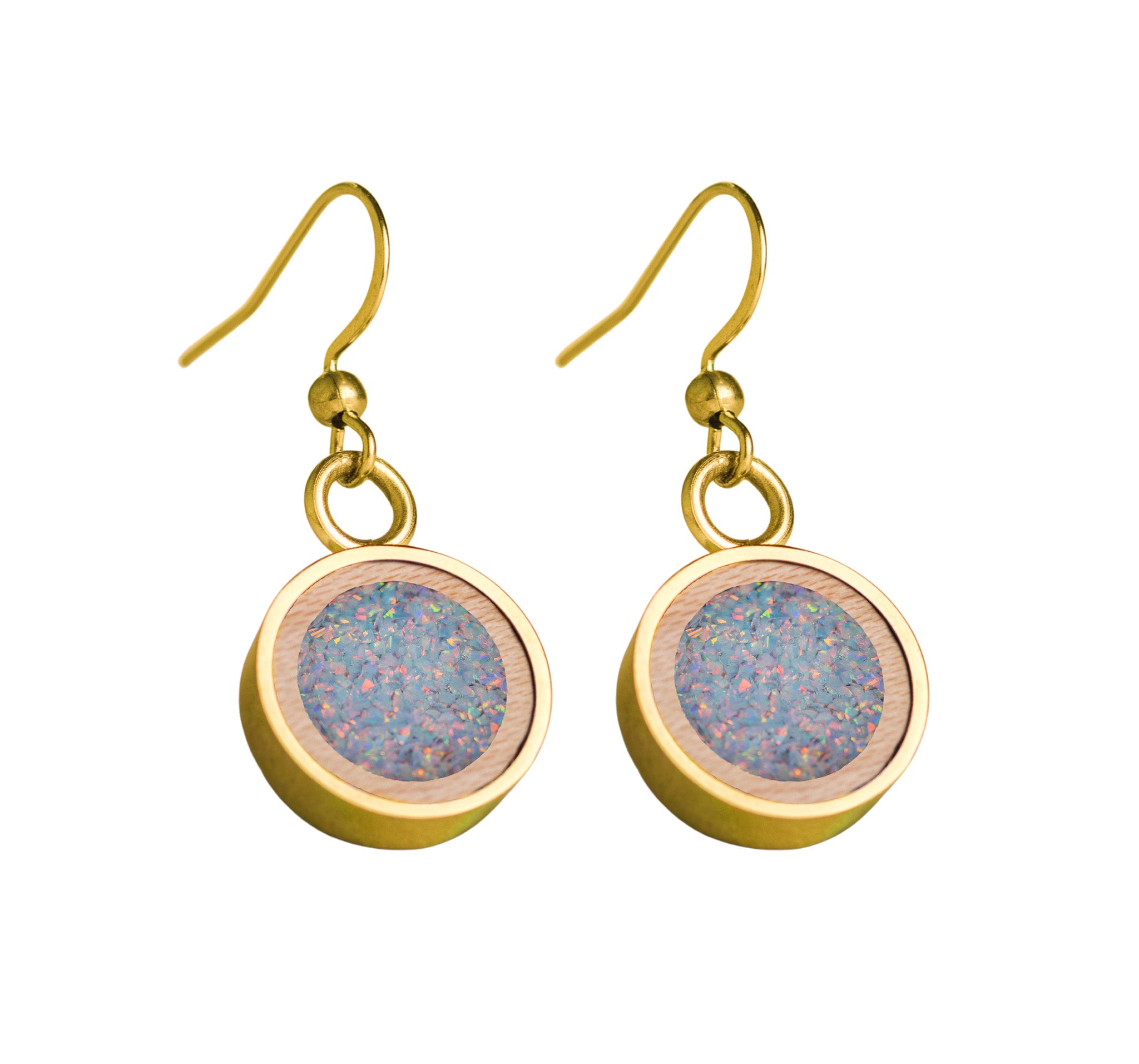Circle Earrings Maple