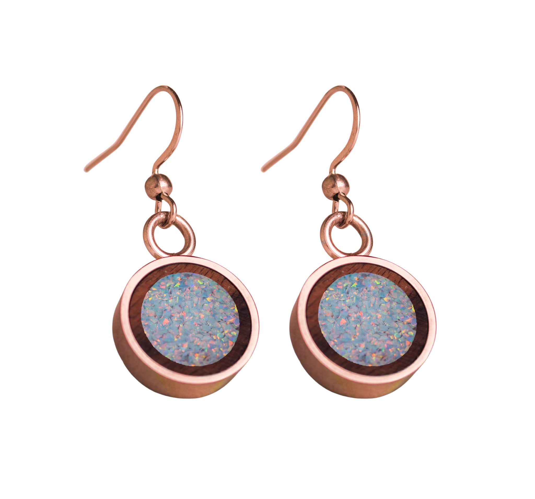 Circle Earrings Rosewood