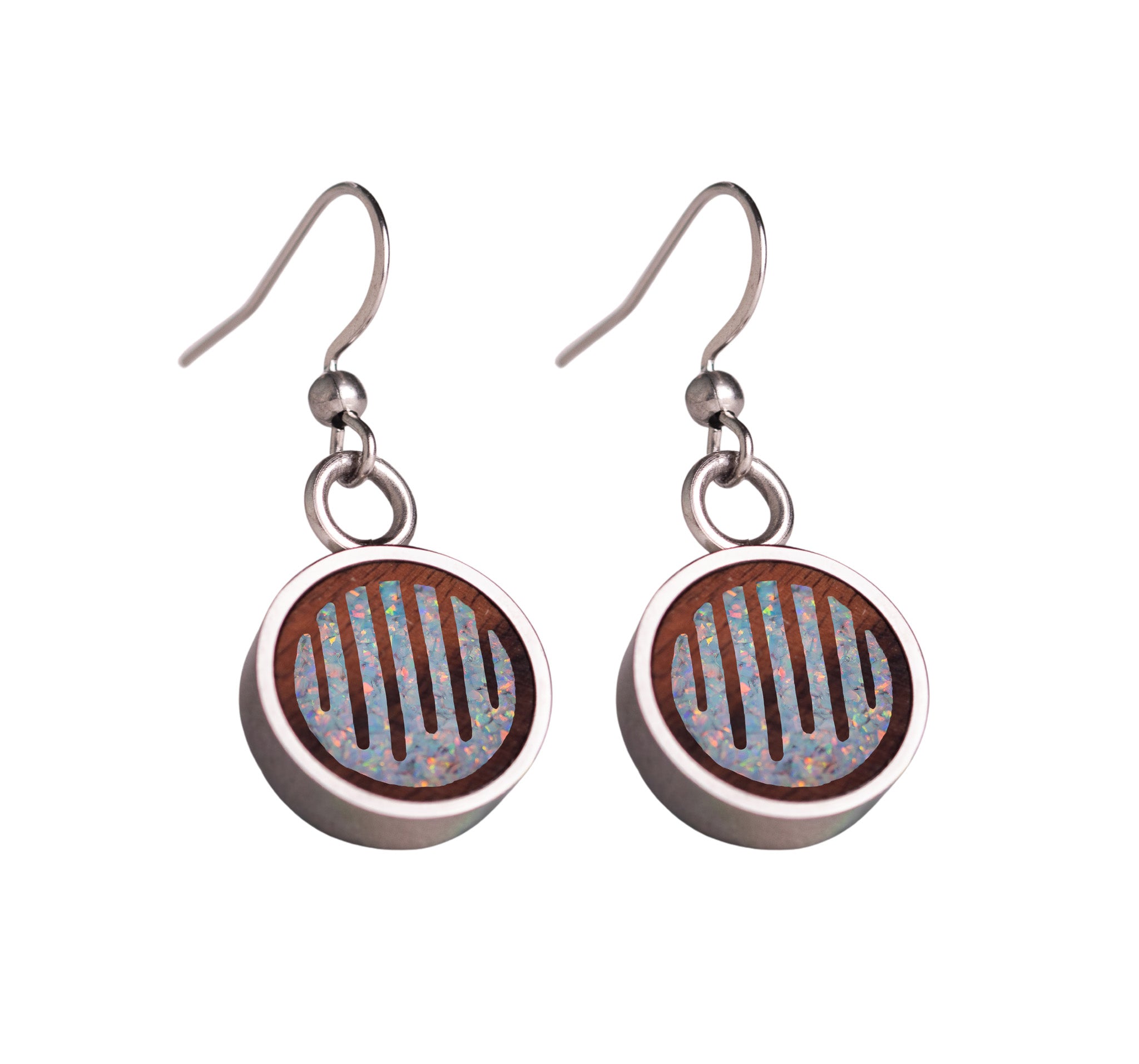 Raindrops Earrings Rosewood