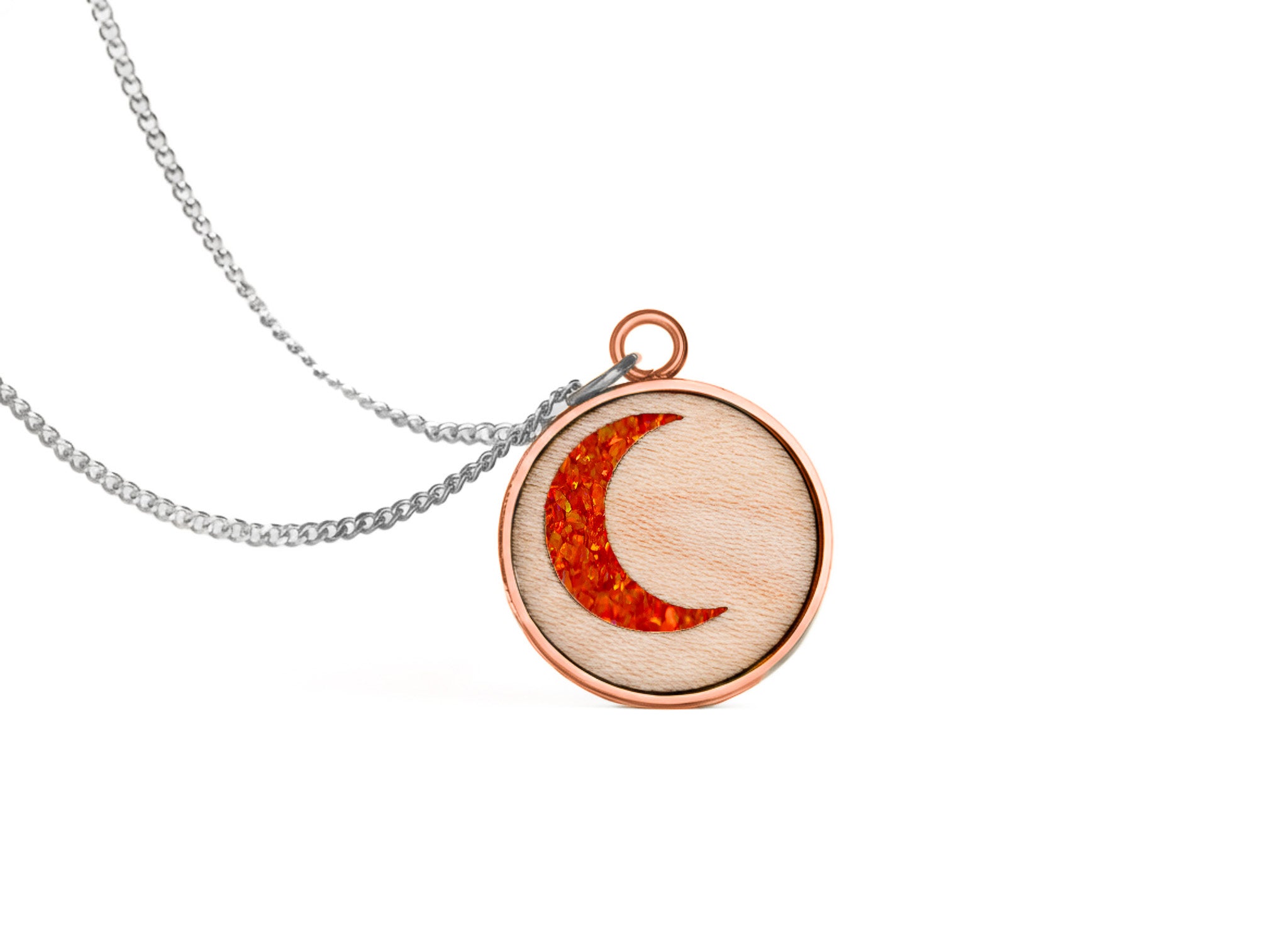 Moon Pendant Maple
