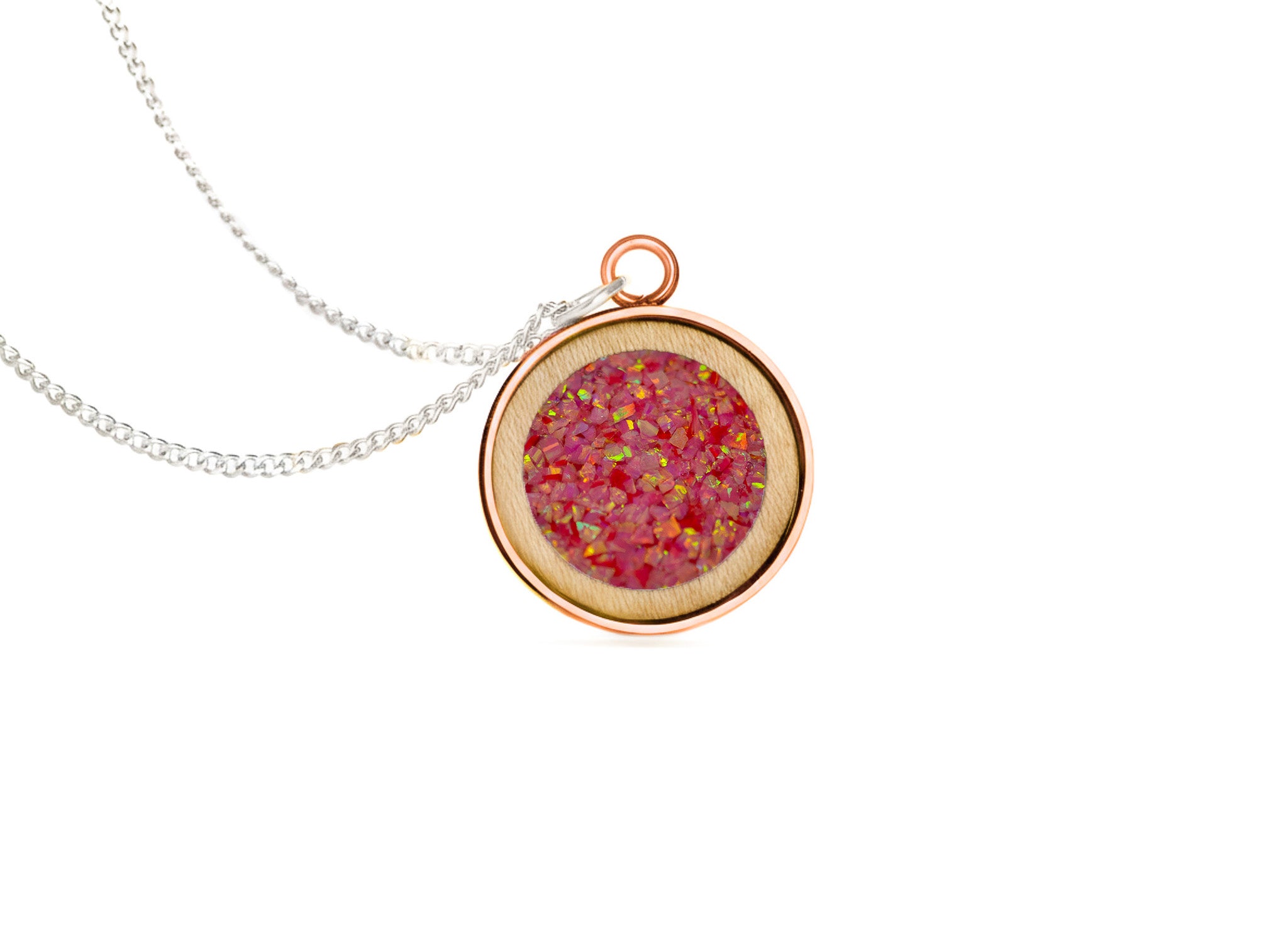 Circle Pendant Maple