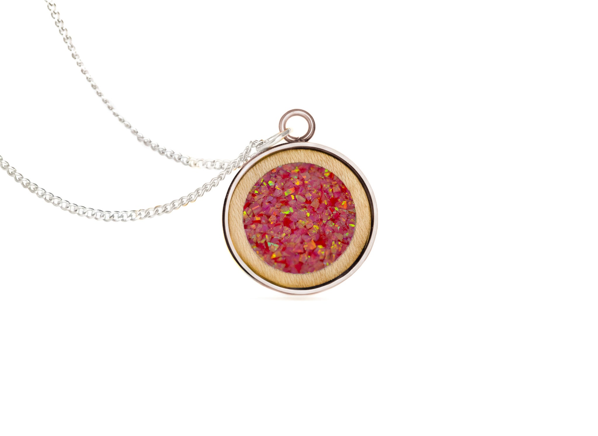 Circle Pendant Maple