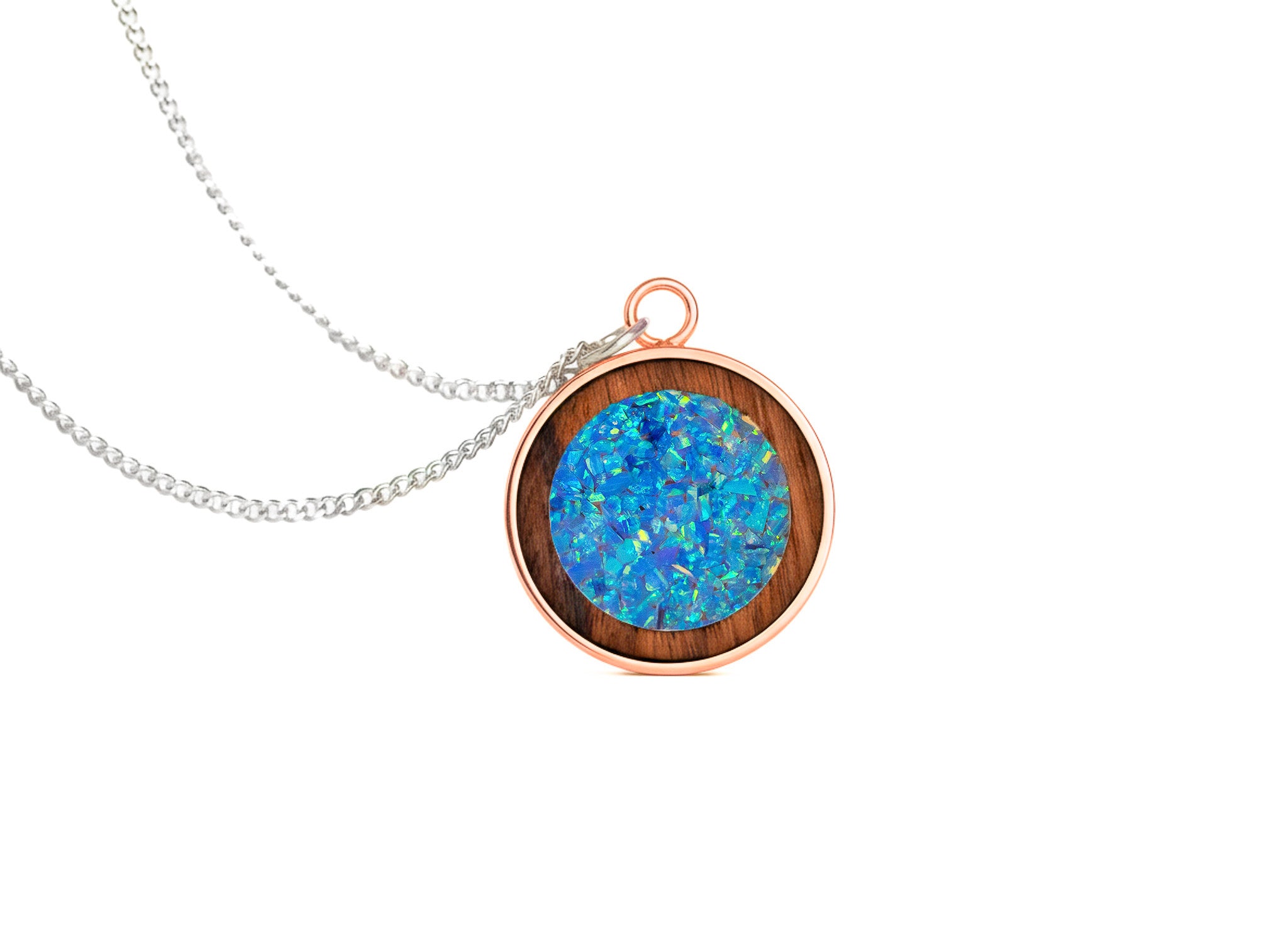 Circle Pendant Rosewood