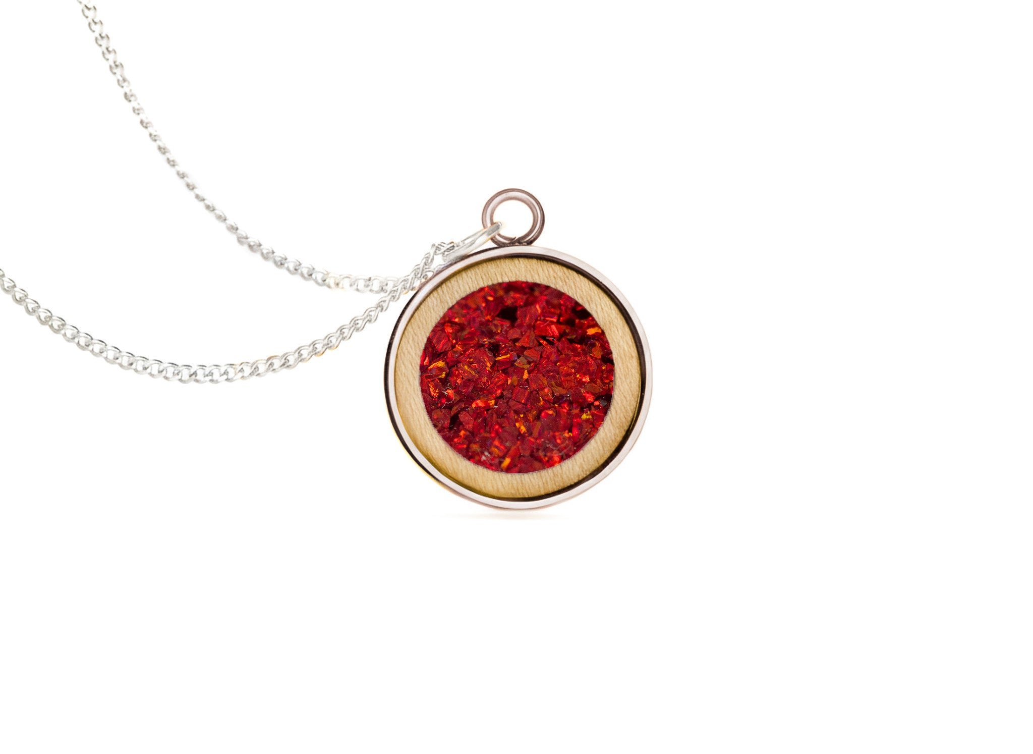 Circle Pendant Maple