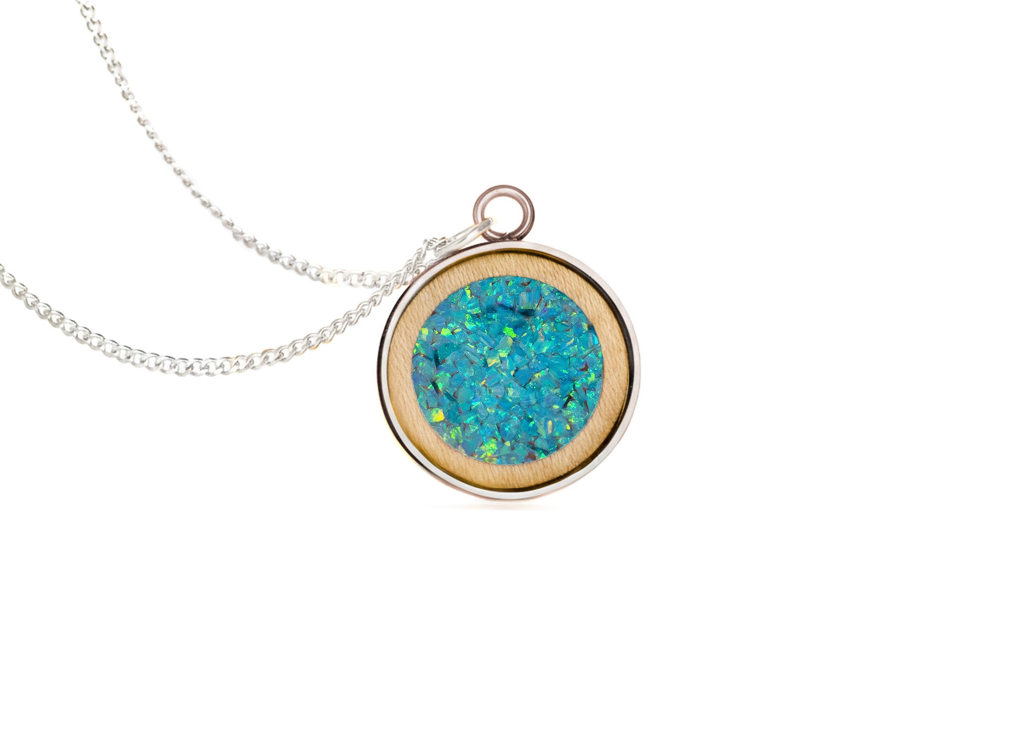 Circle Pendant Maple