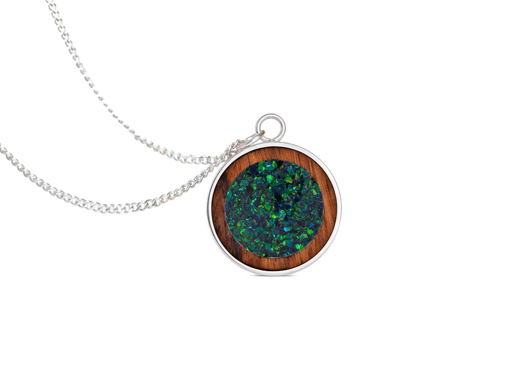 Circle Pendant Rosewood