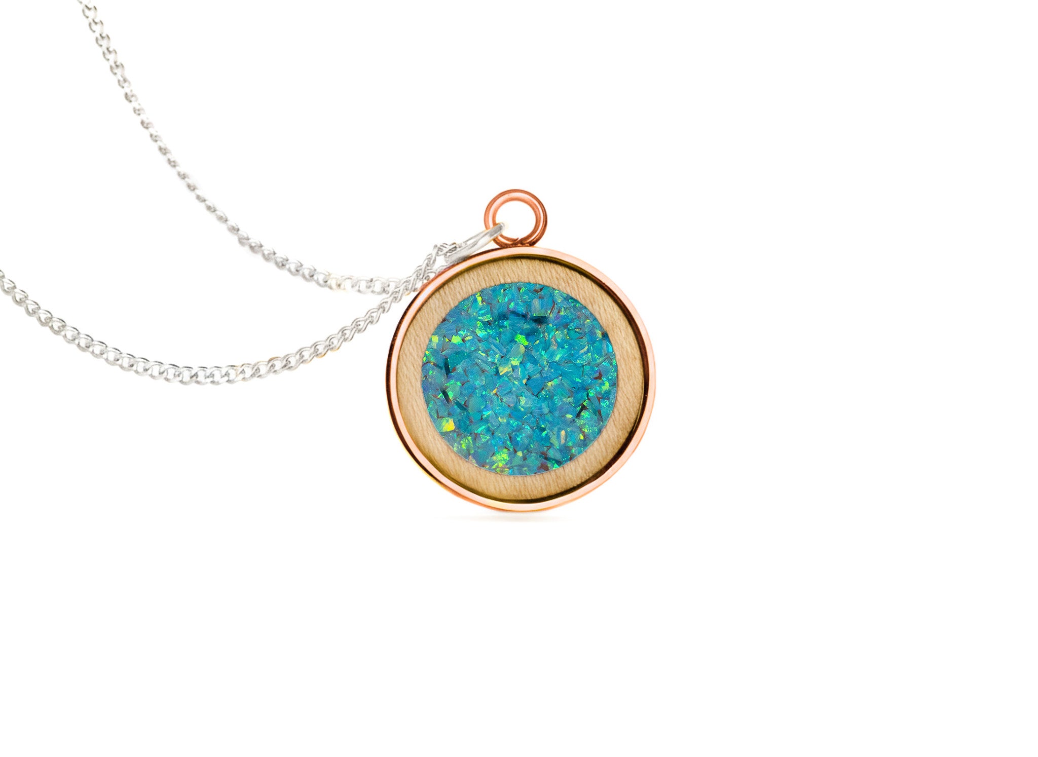 Circle Pendant Maple