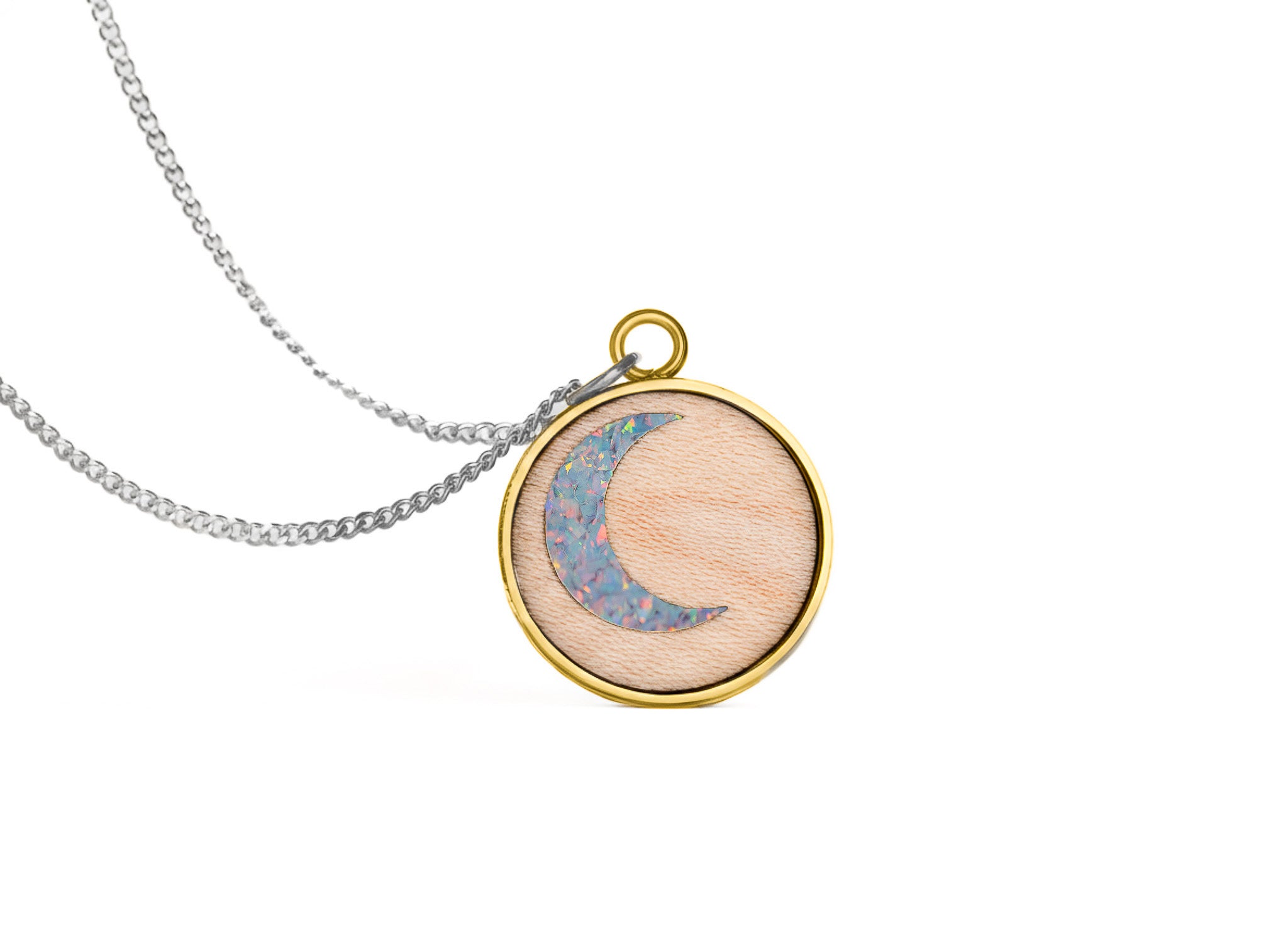 Moon Pendant Maple