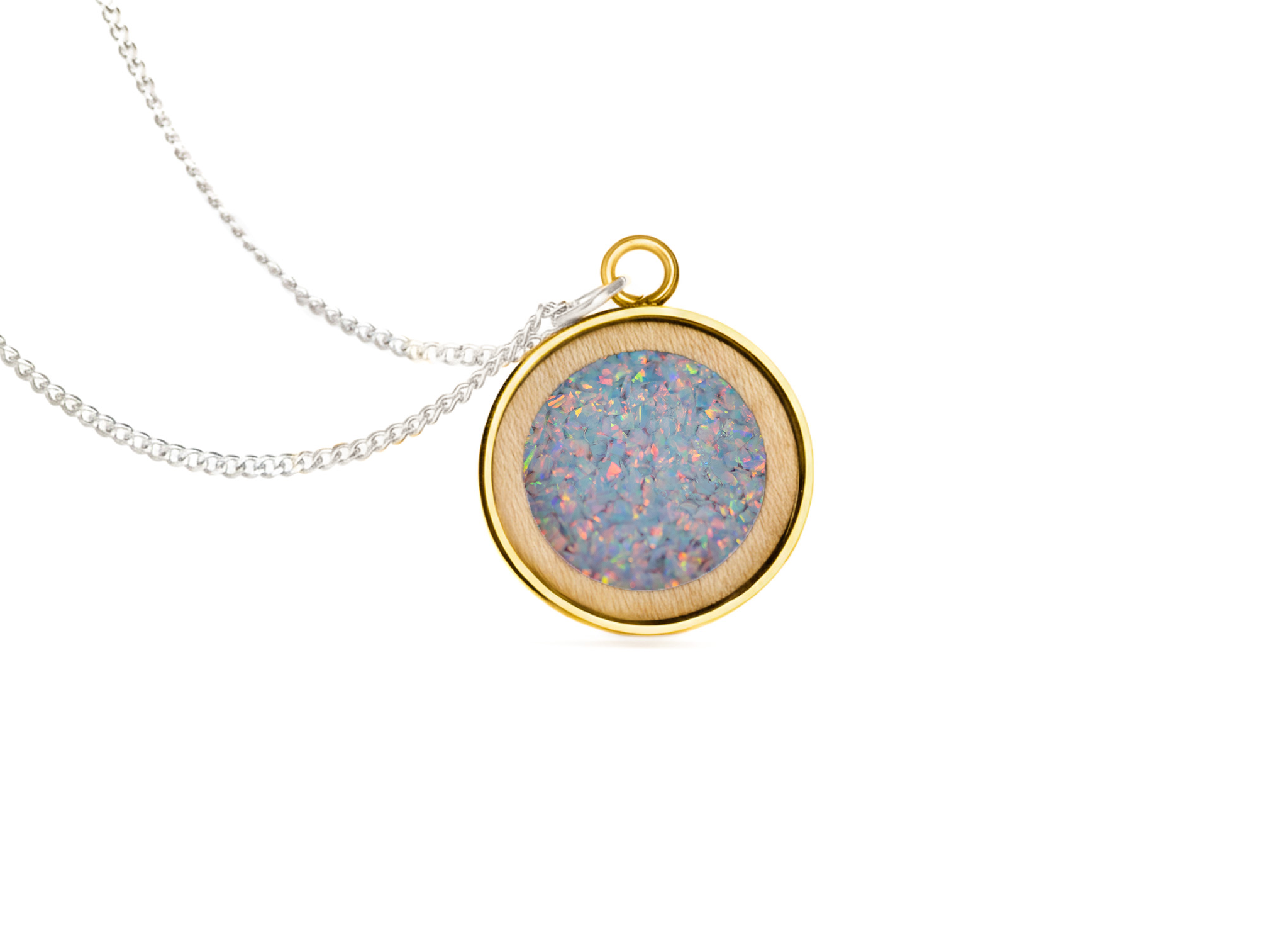 Circle Pendant Maple