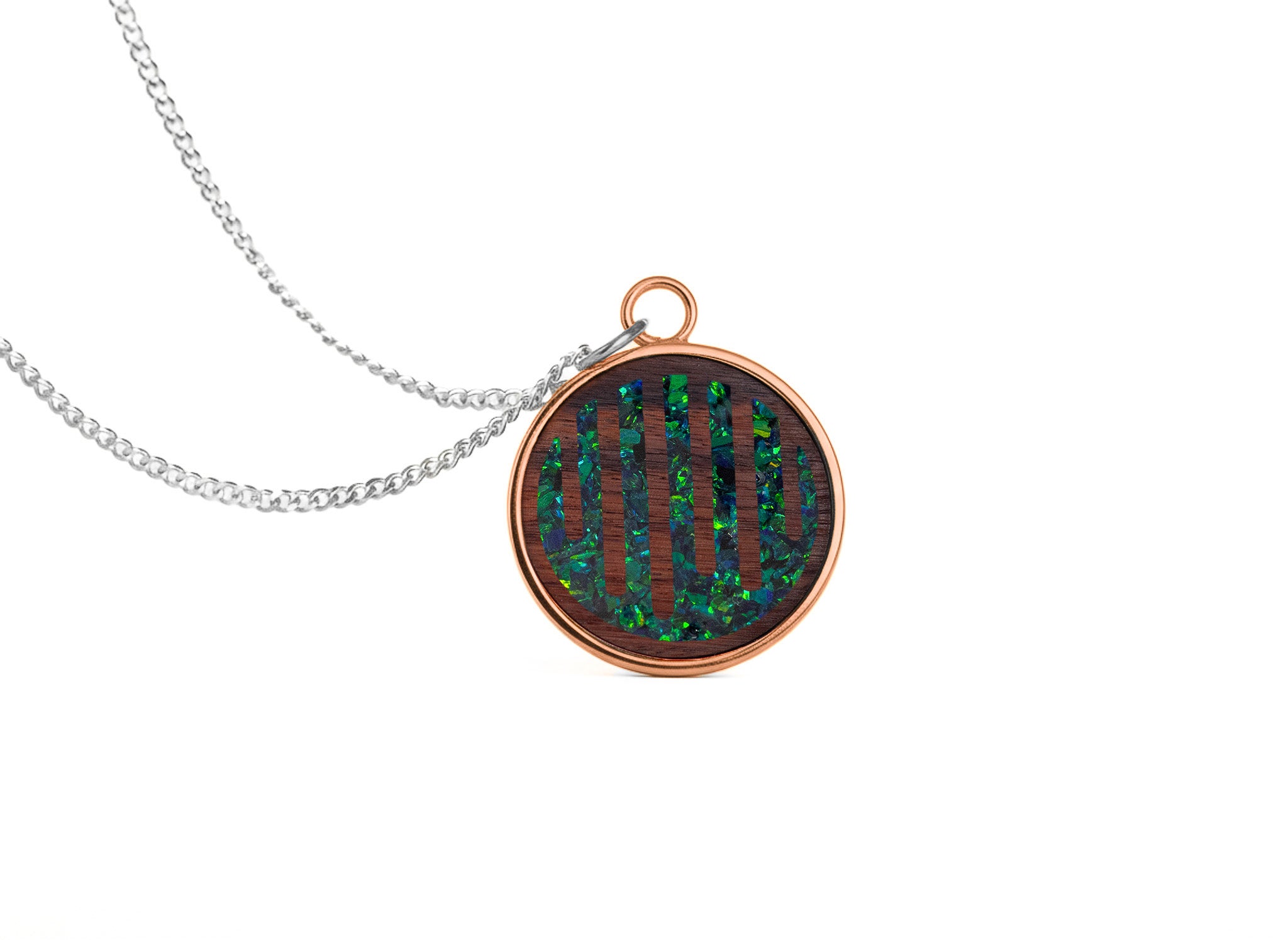 Raindrop Pendant Rosewood