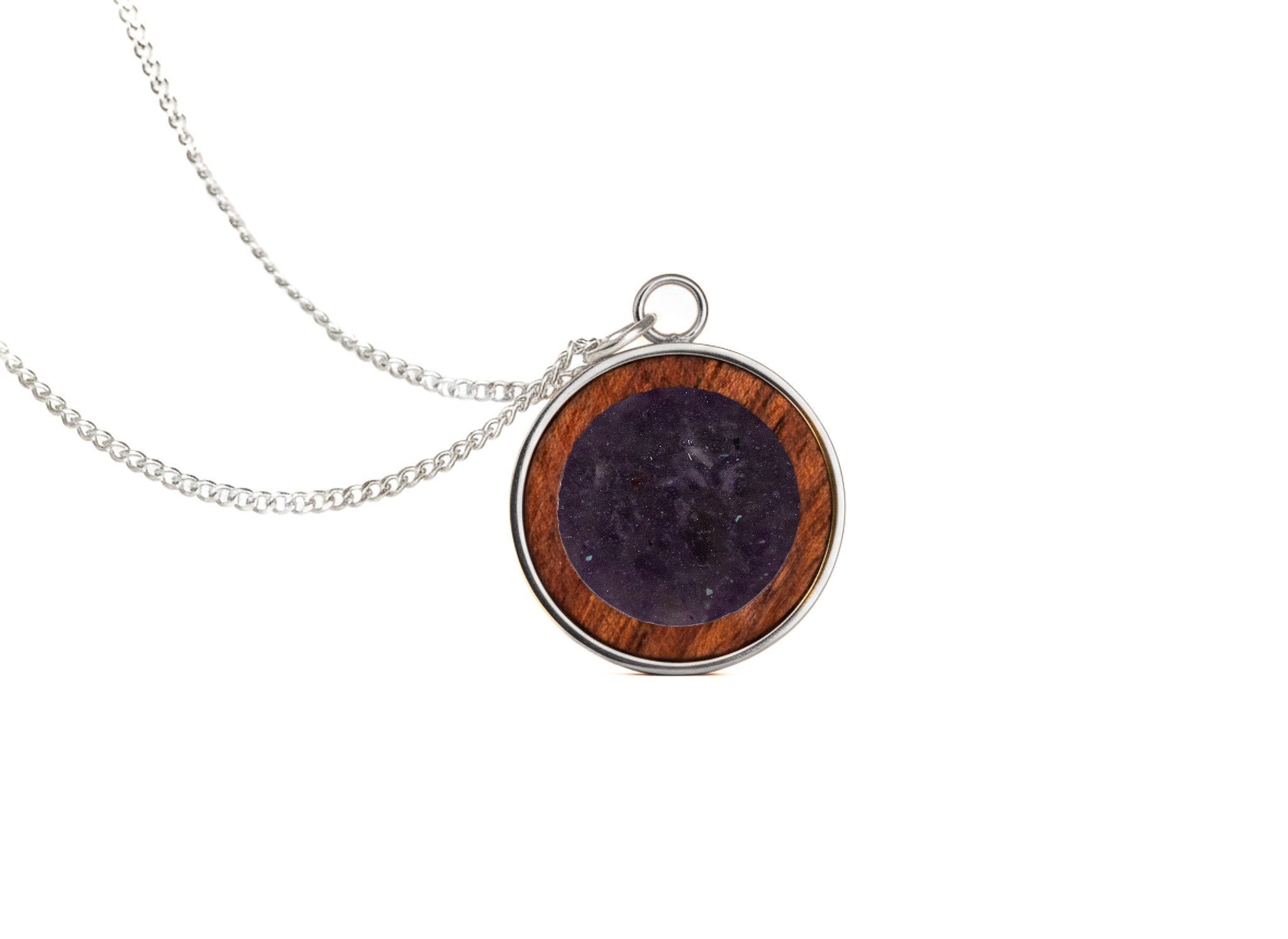Circle Pendant Bubinga