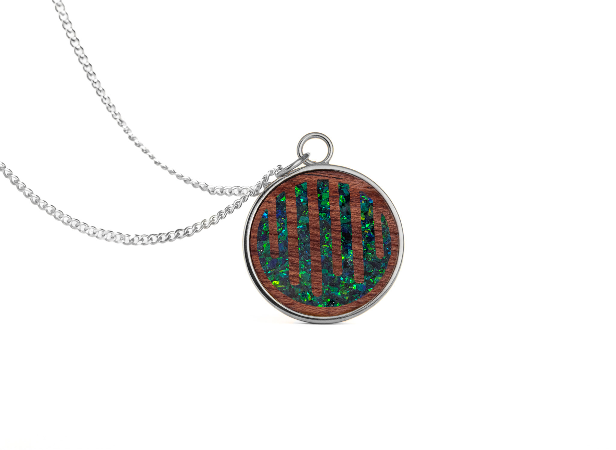 Raindrop Pendant Bubinga