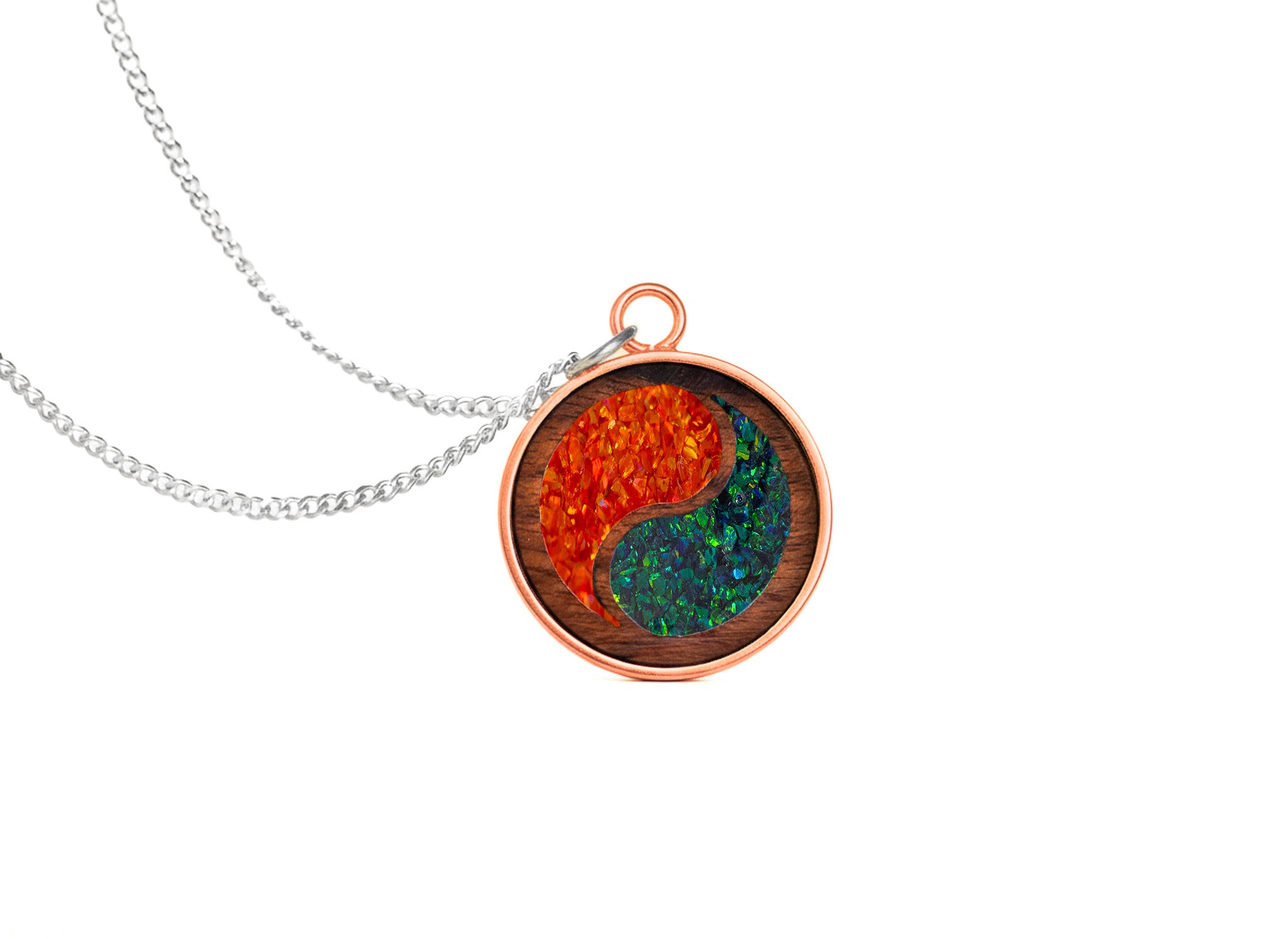 Yin-Yang Pendant Rosewood