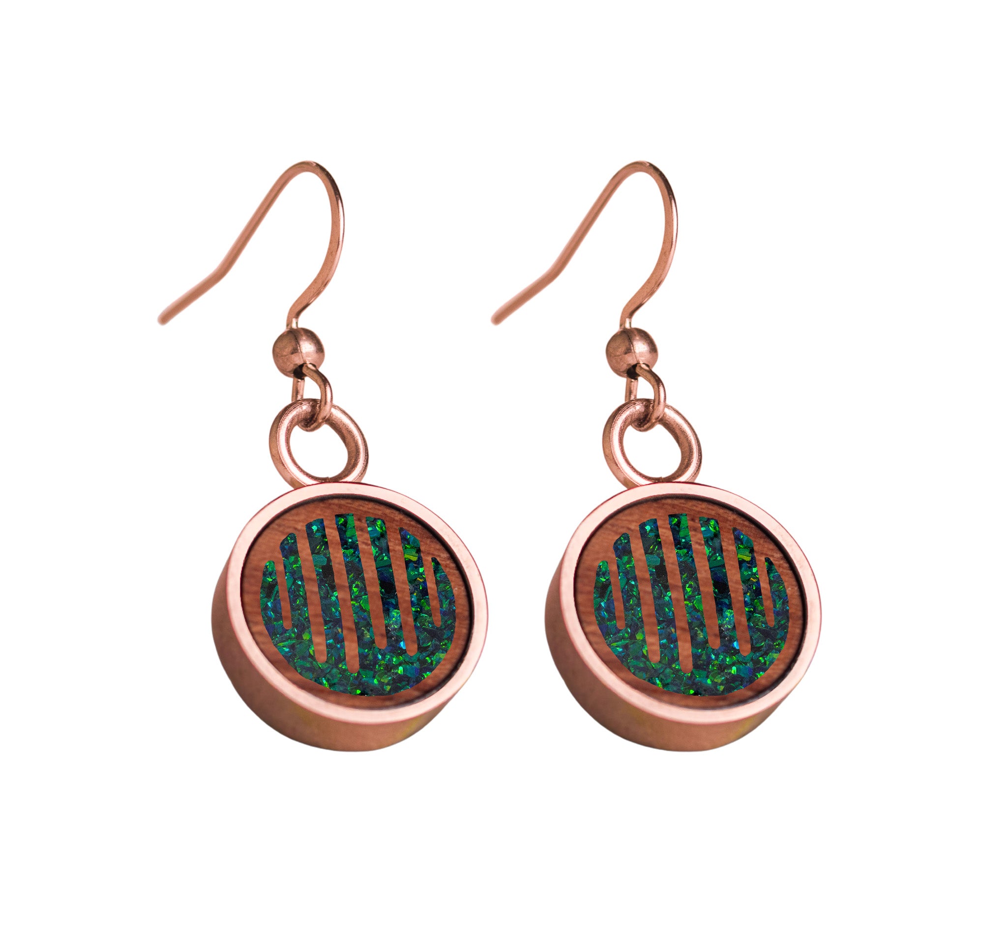 Raindrops Earrings Bubinga