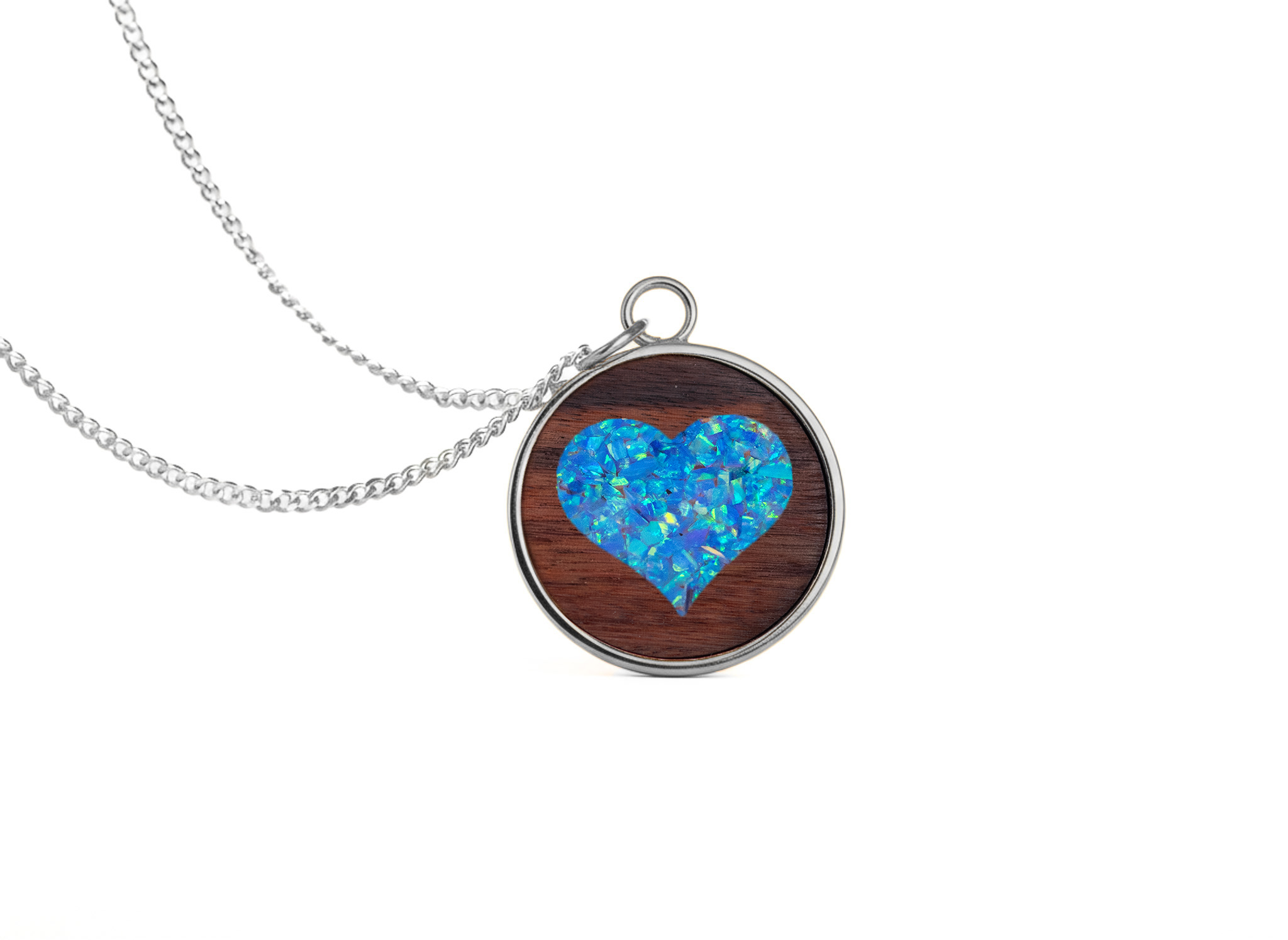 Heart Pendant Rosewood