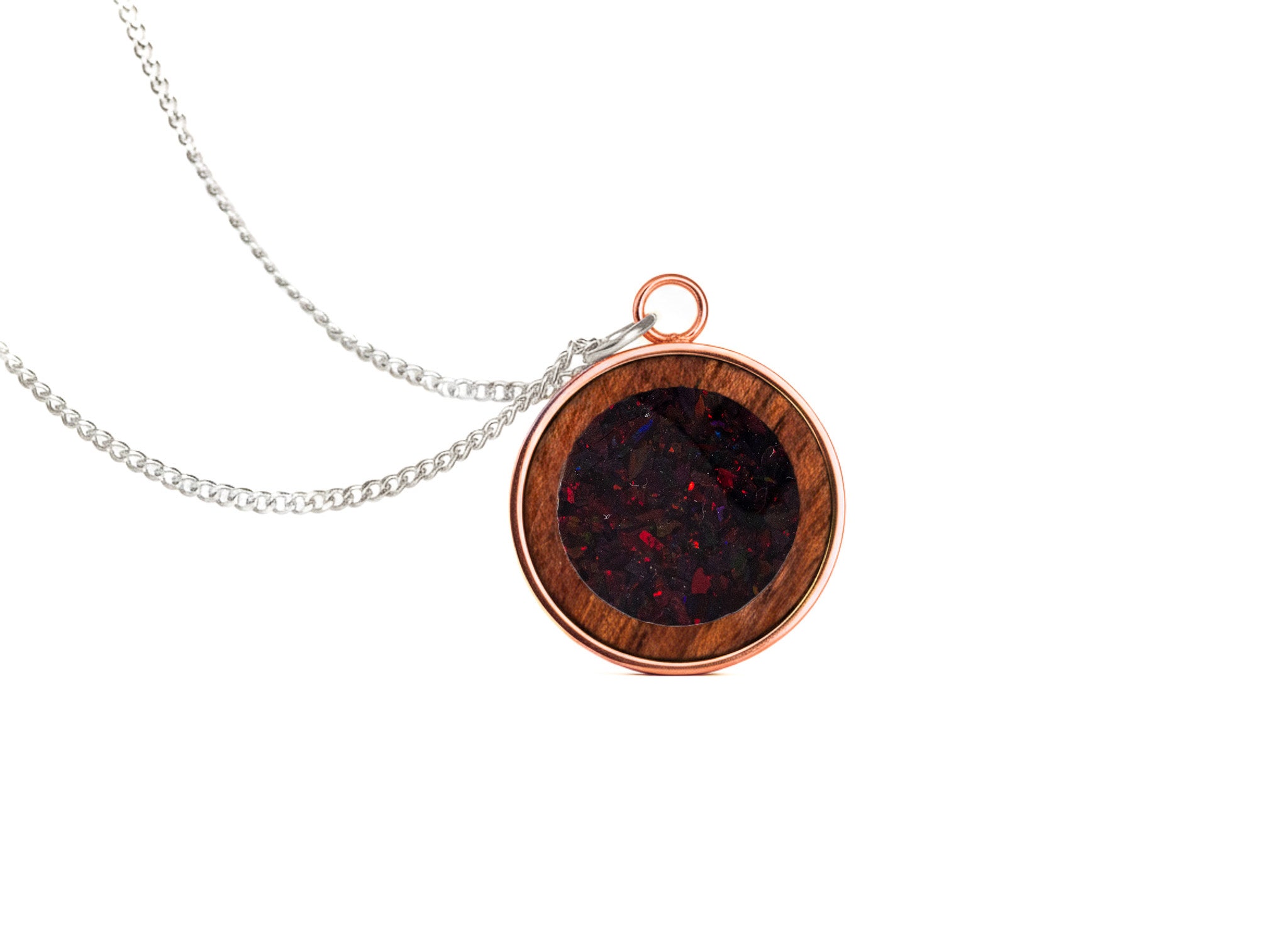 Circle Pendant Bubinga