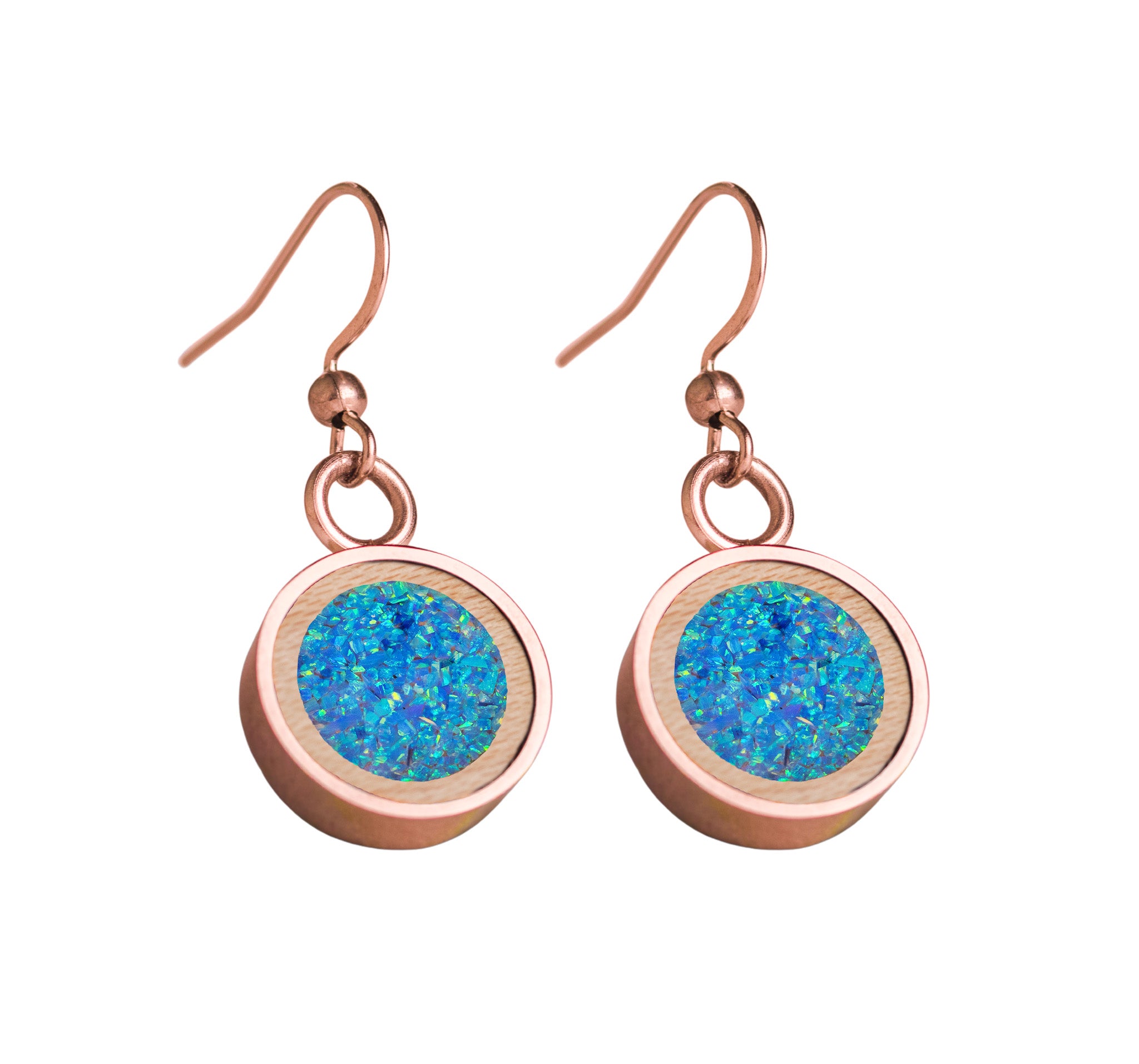 Circle Earrings Maple