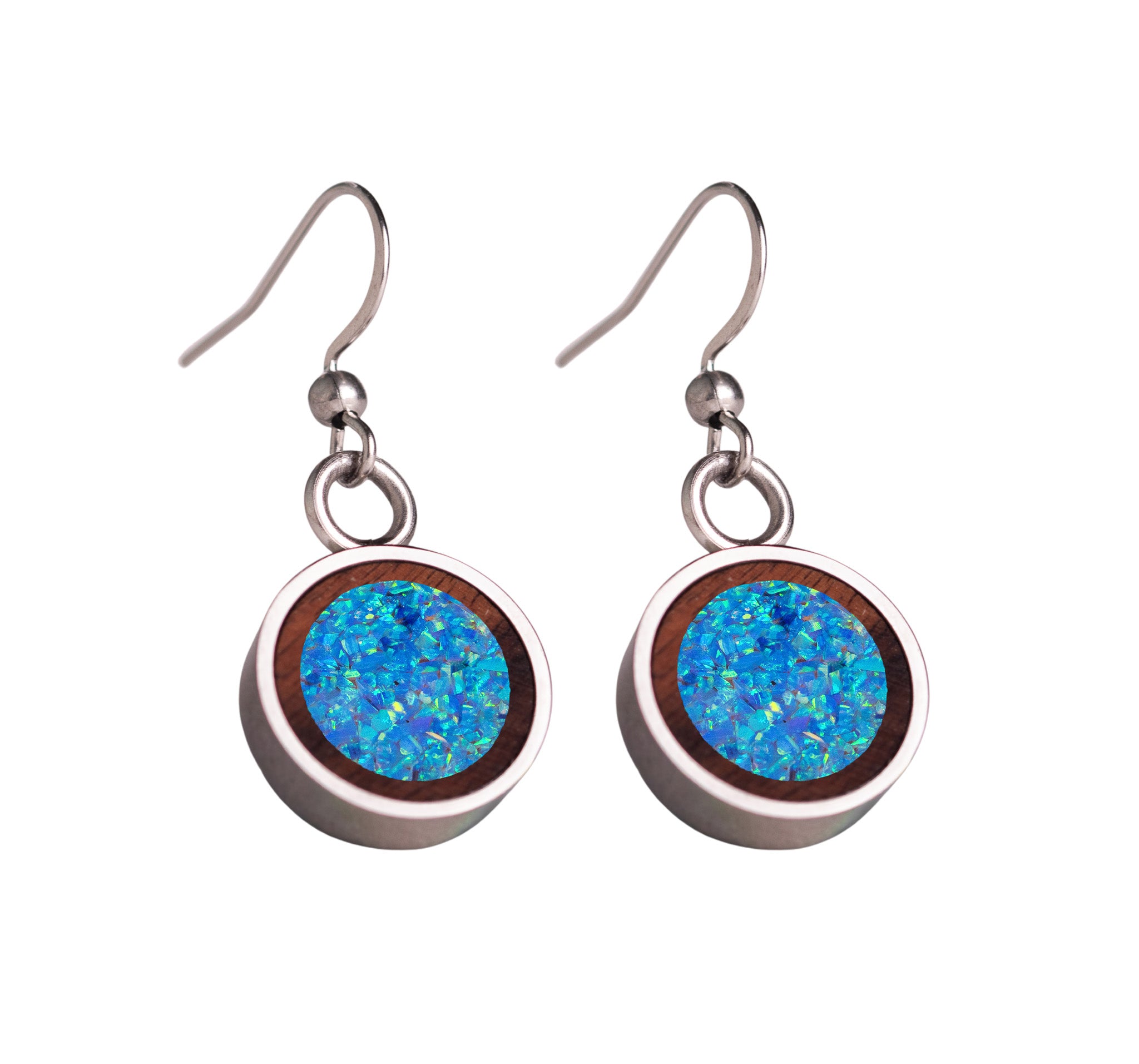 Circle Earrings Rosewood