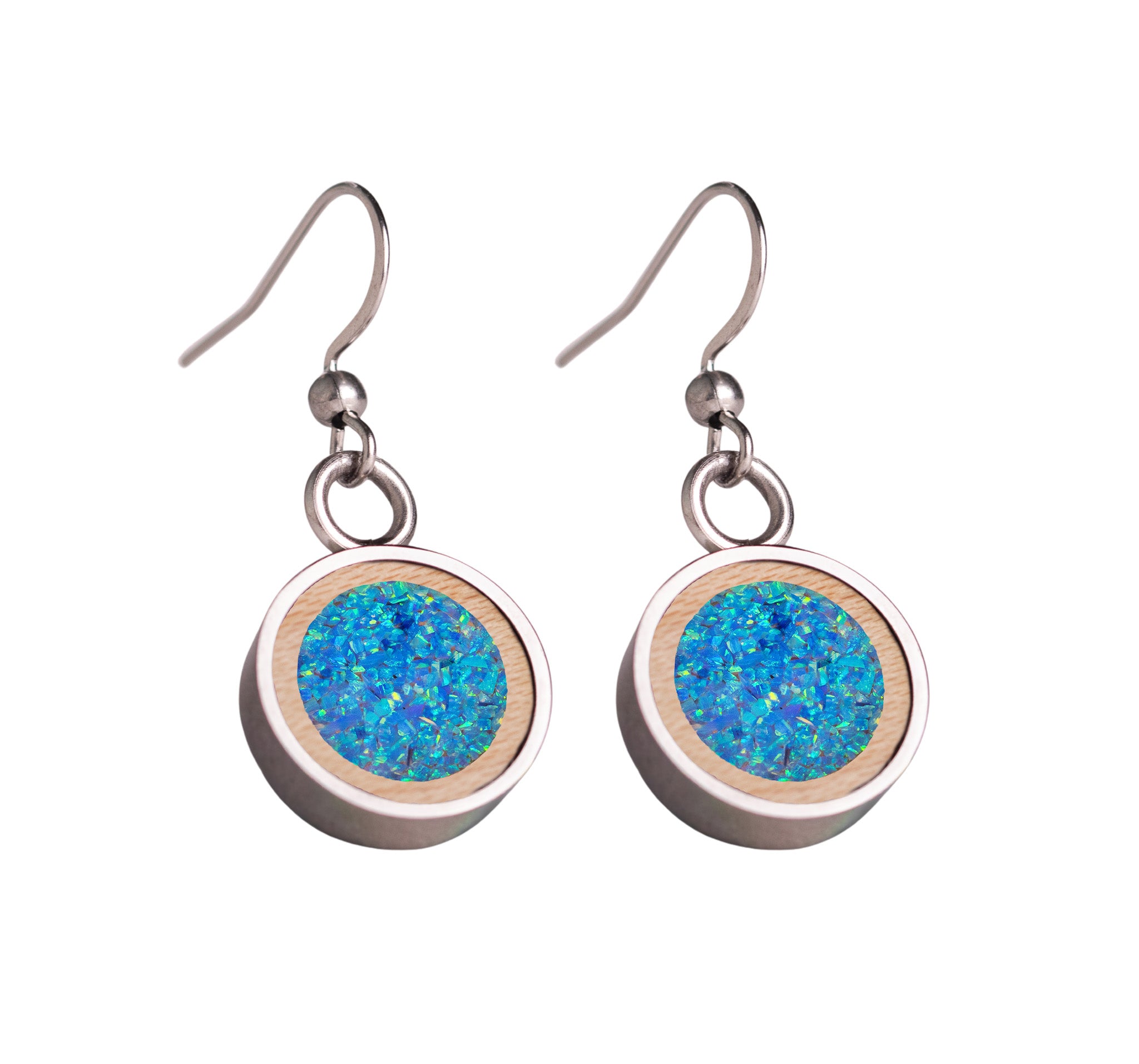 Circle Earrings Maple