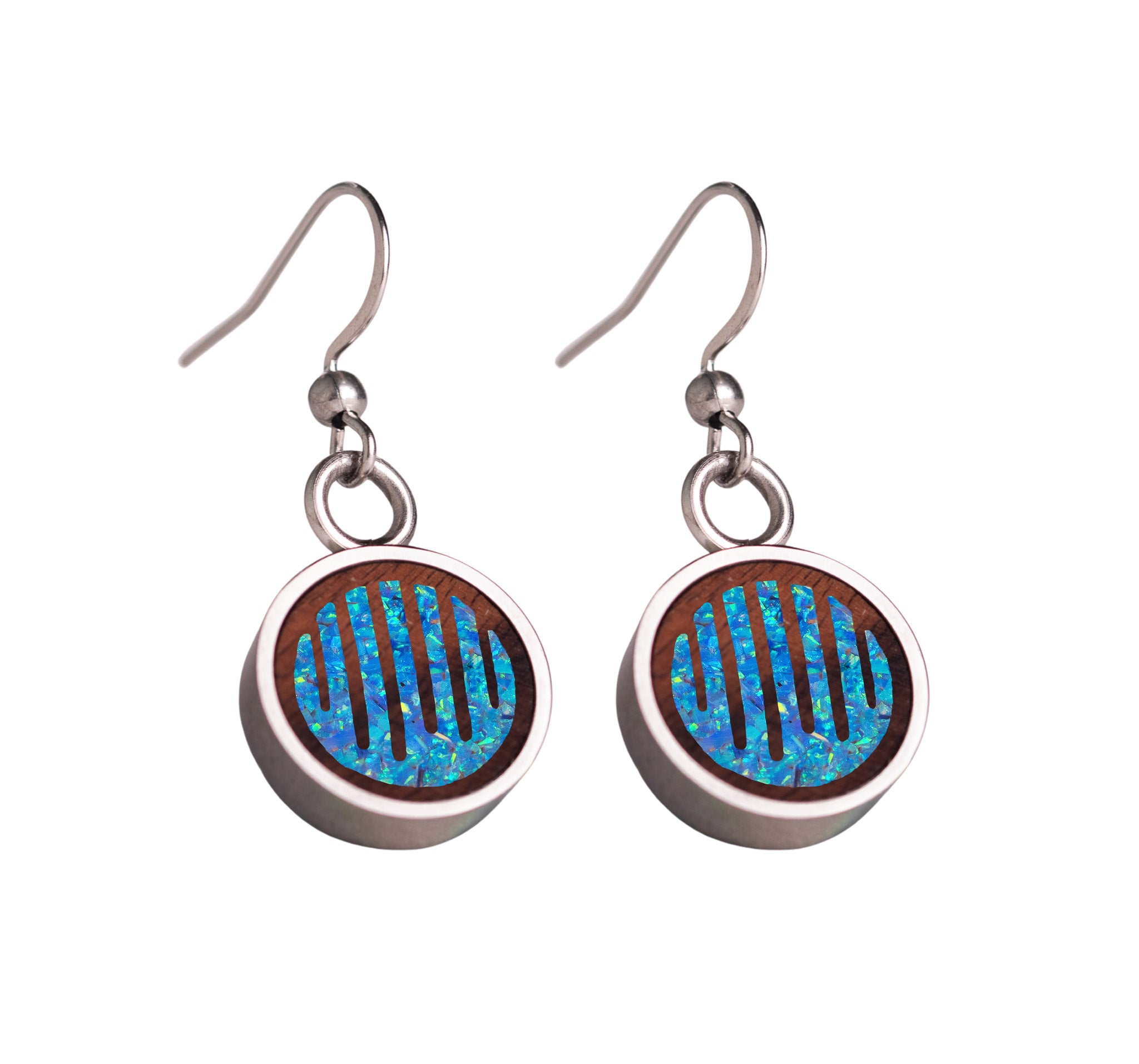 Raindrops Earrings Rosewood