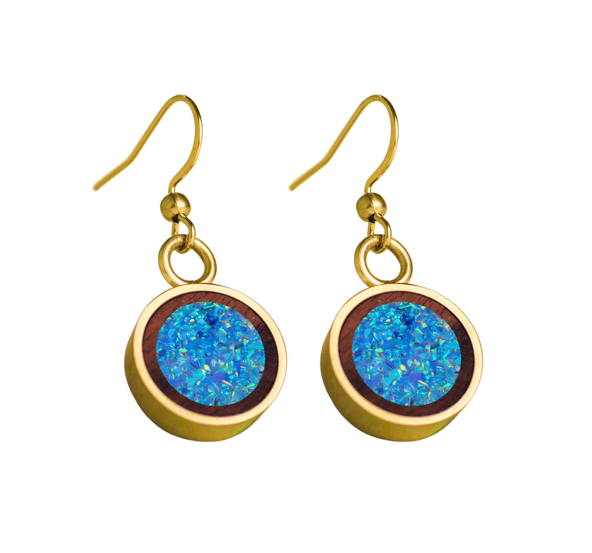 Circle Earrings Rosewood