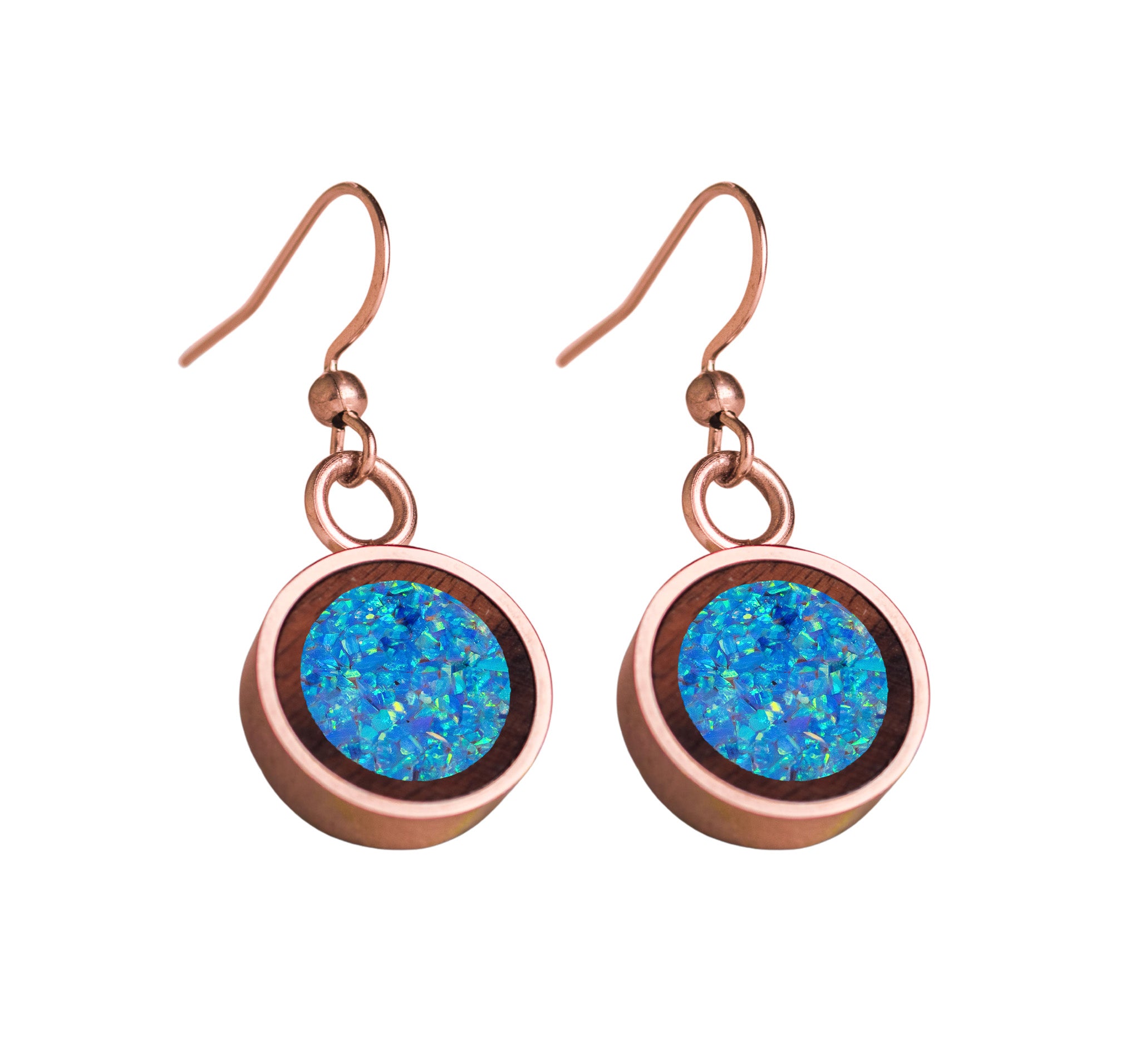 Circle Earrings Rosewood