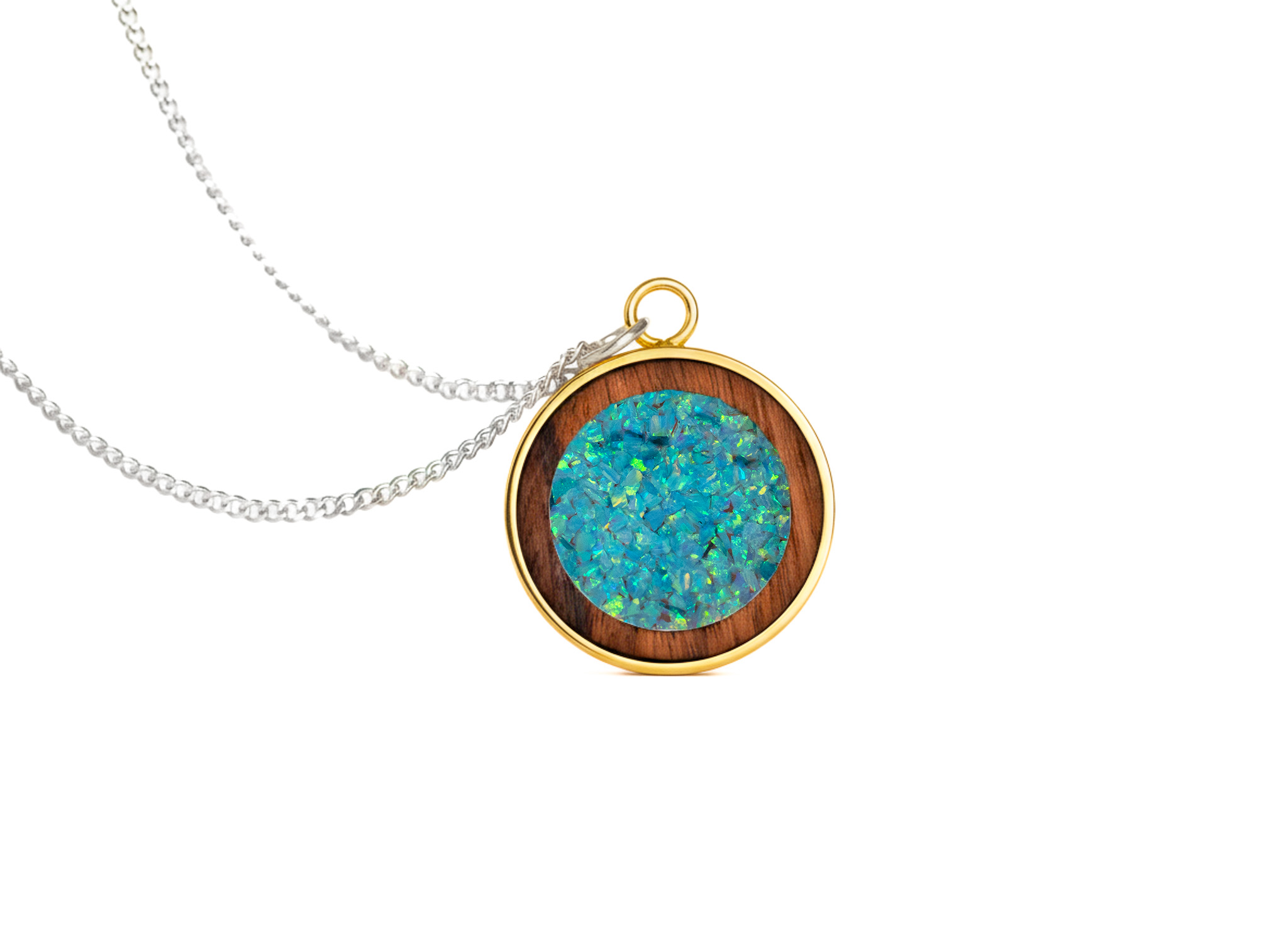 Circle Pendant Rosewood