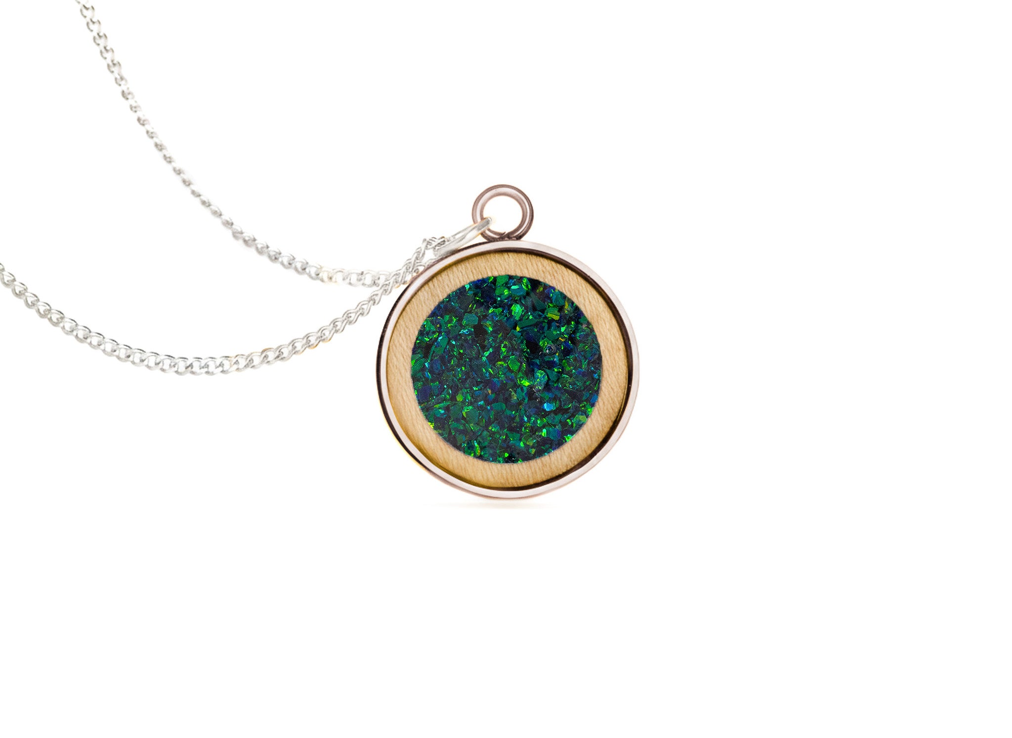 Circle Pendant Maple