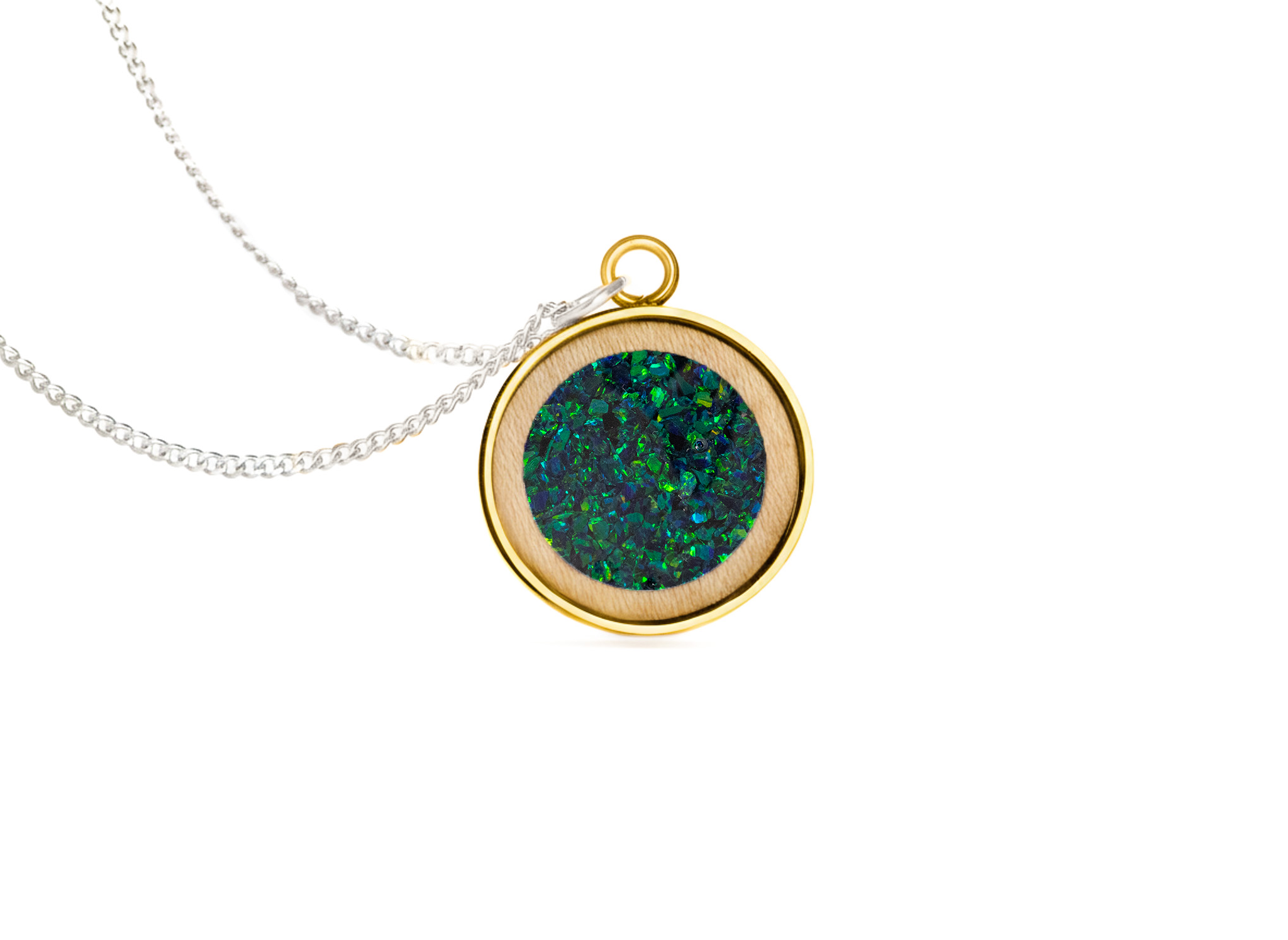 Circle Pendant Maple