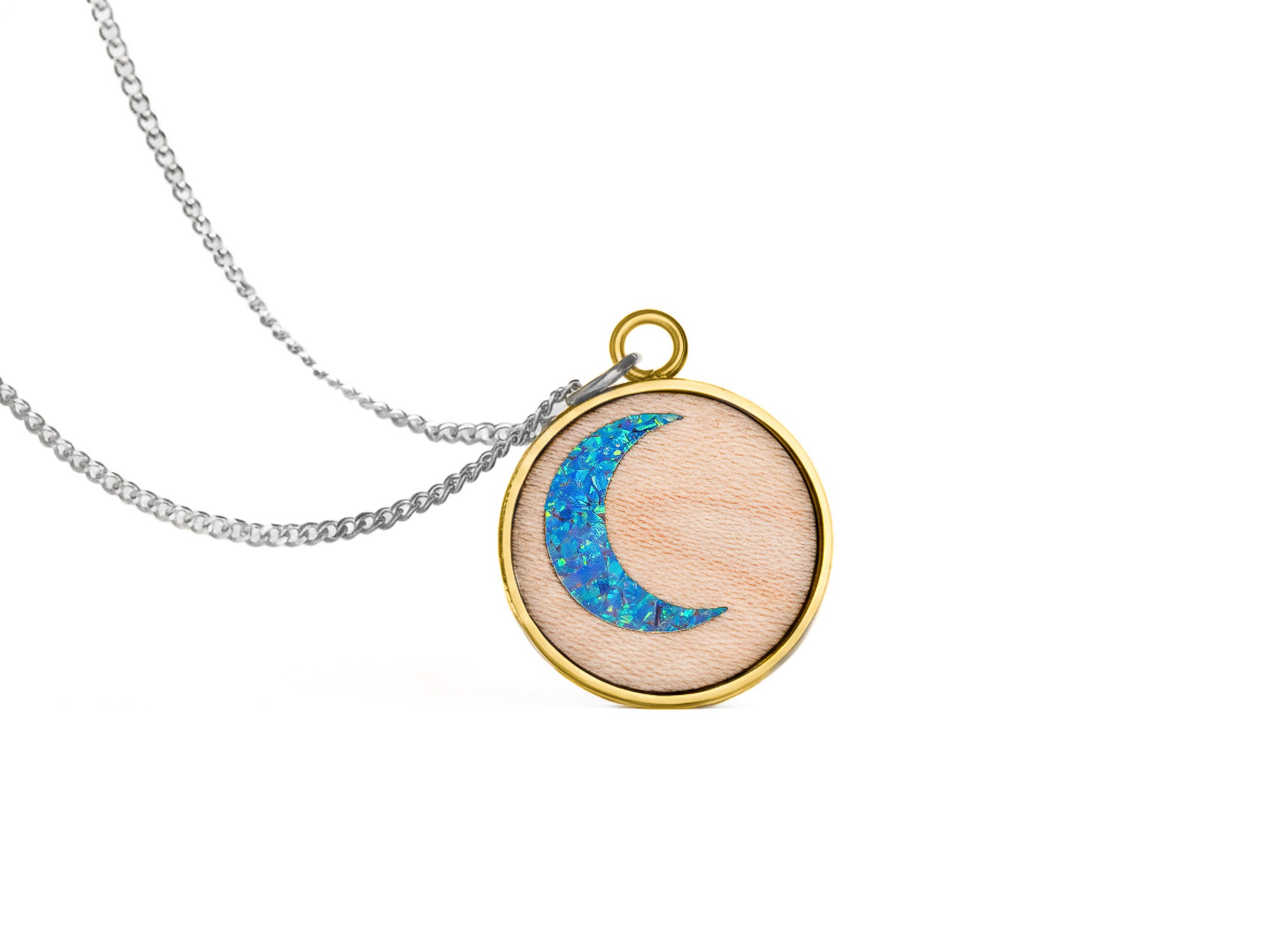 Moon Pendant Maple