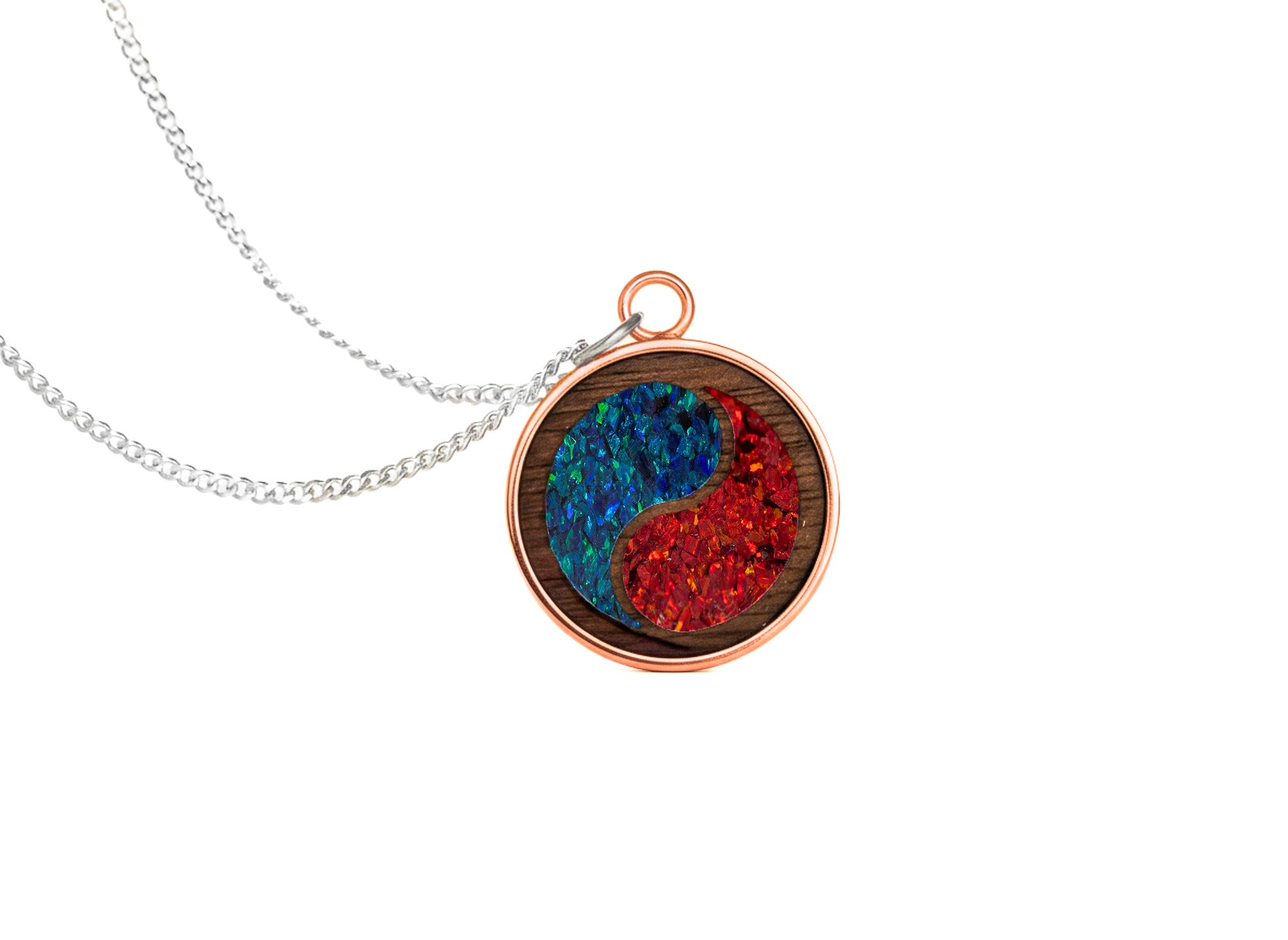 Yin-Yang Pendant Walnut