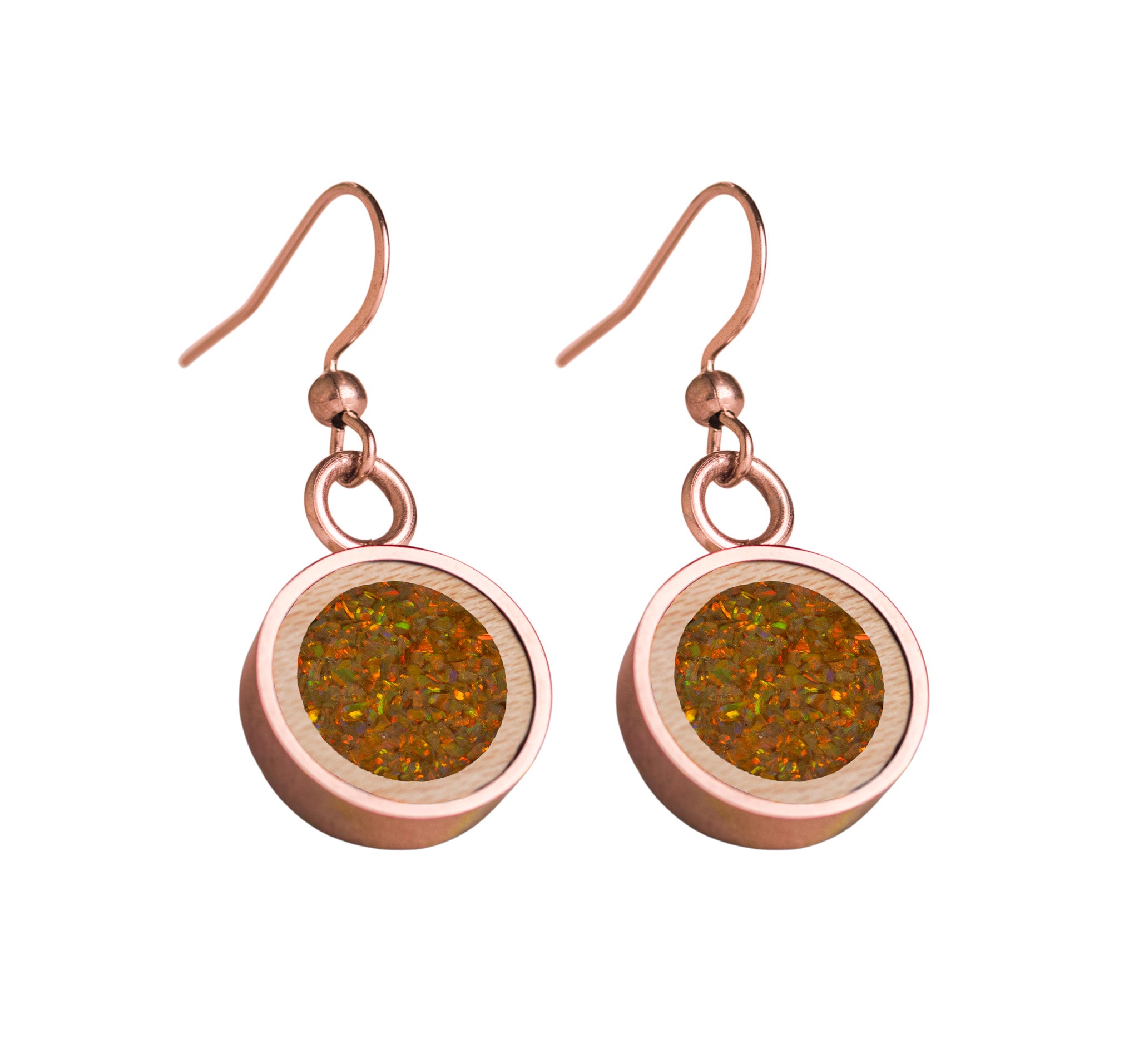 Circle Earrings Maple