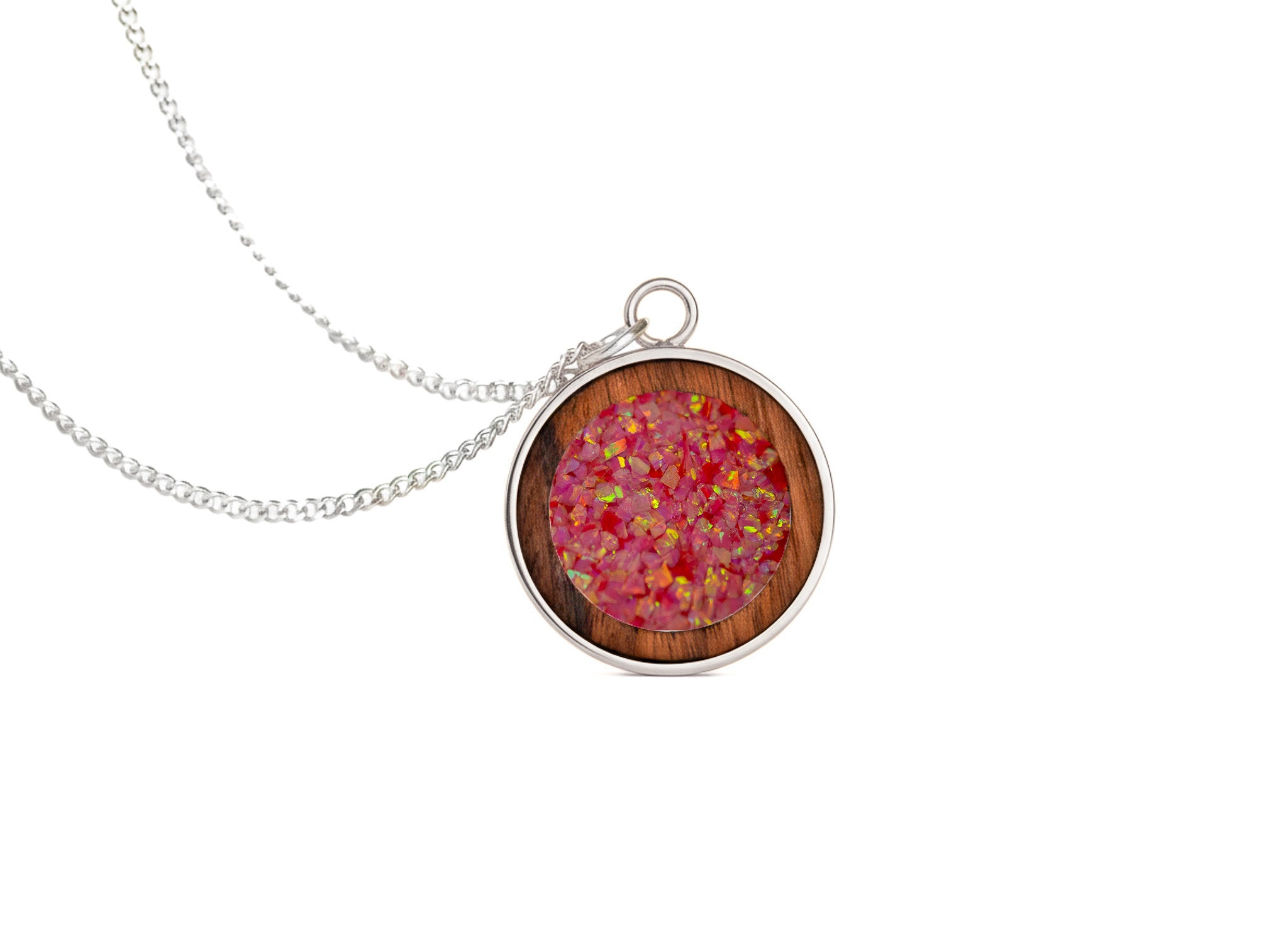 Circle Pendant Rosewood
