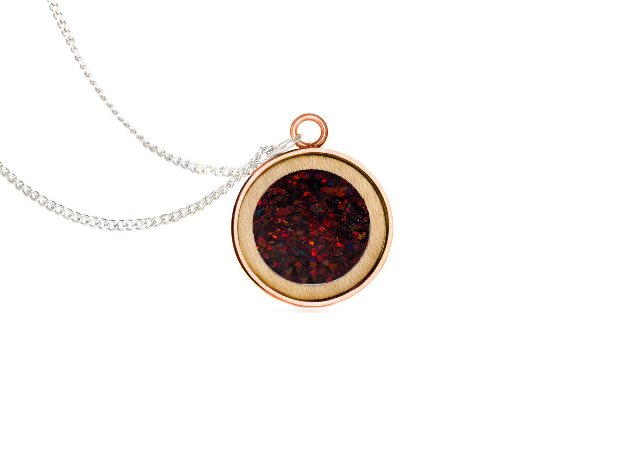 Circle Pendant Maple