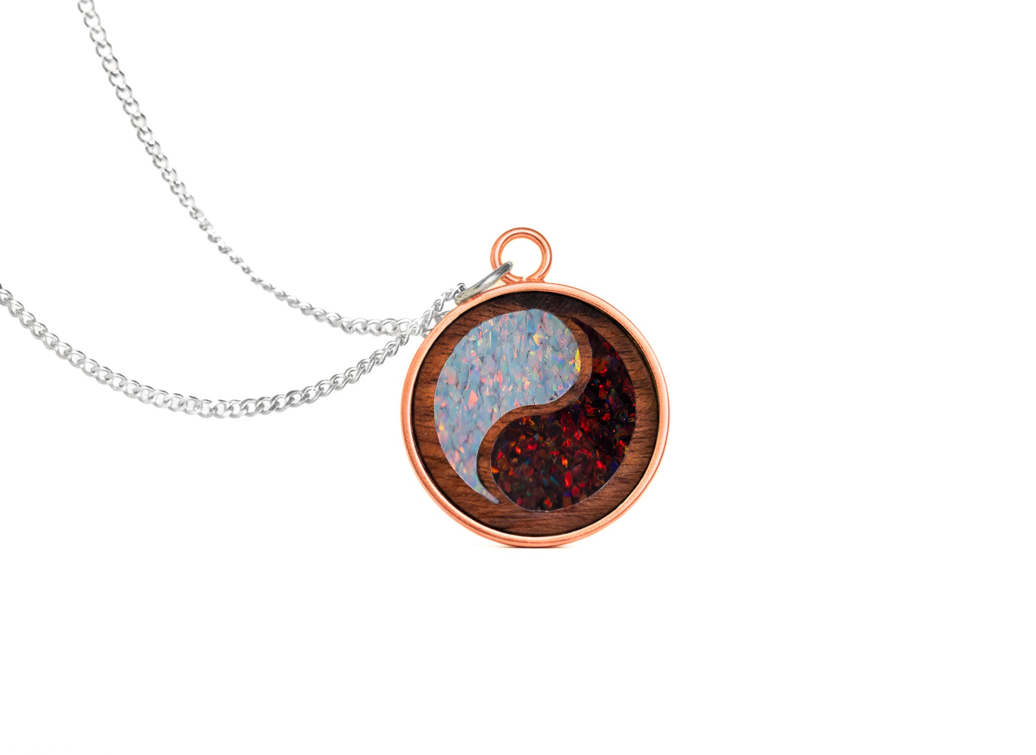 Yin-Yang Pendant Rosewood