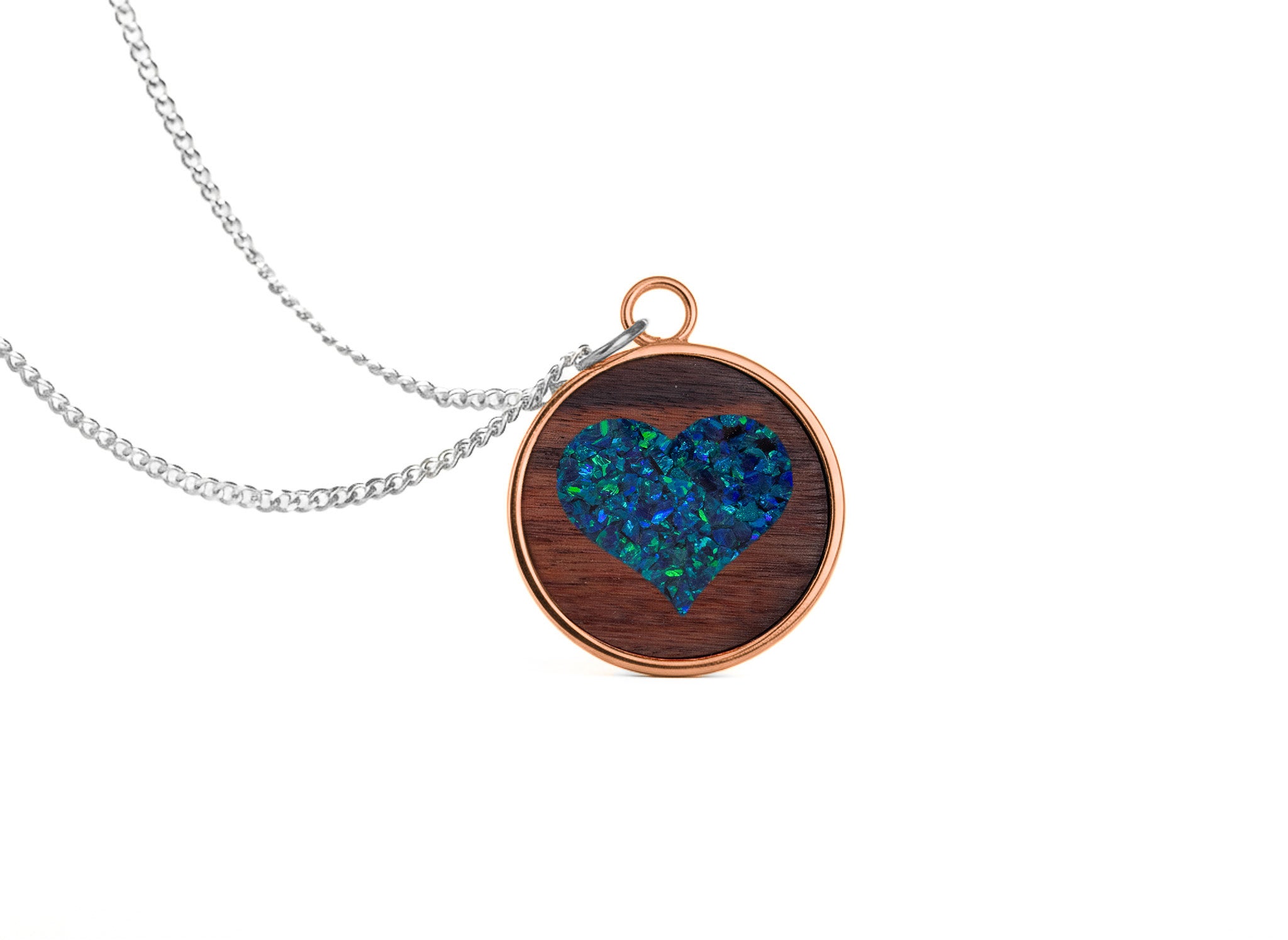Heart Pendant Rosewood