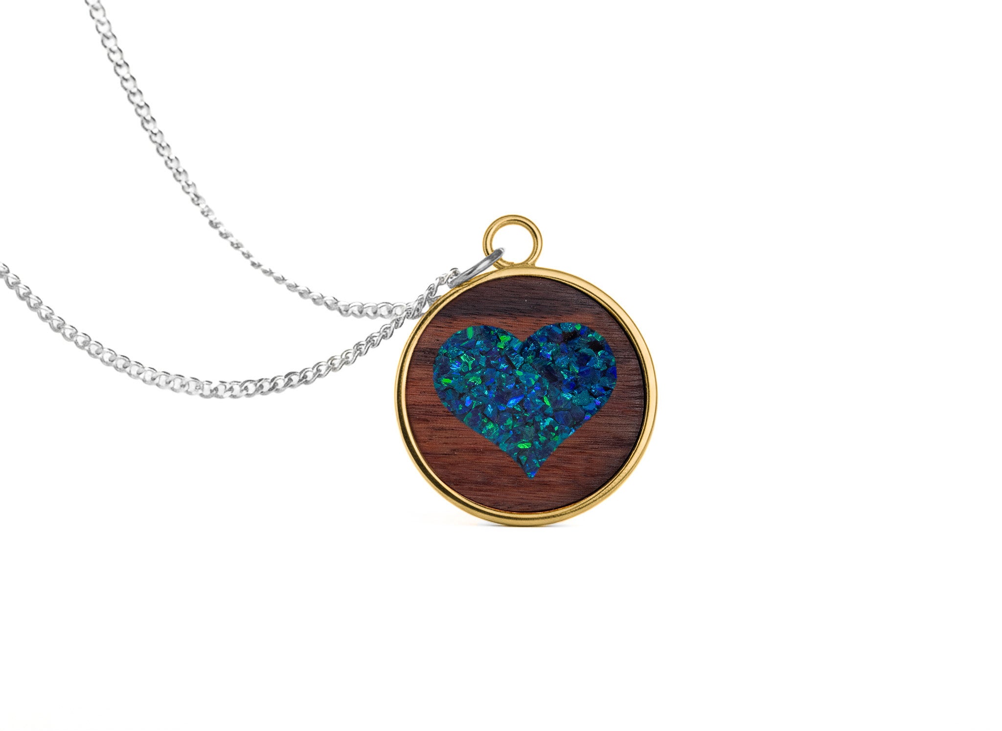 Heart Pendant Rosewood