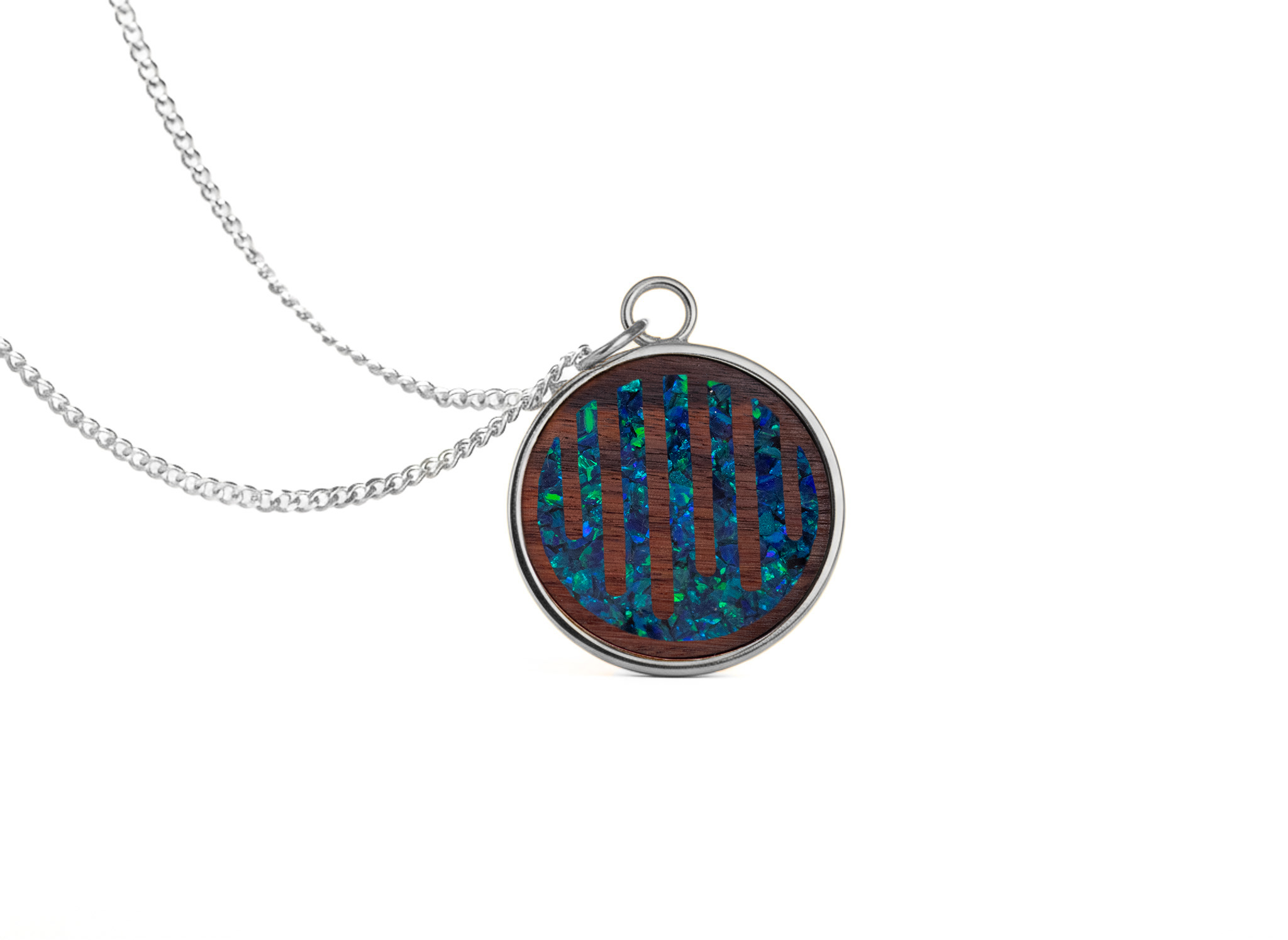 Raindrop Pendant Rosewood