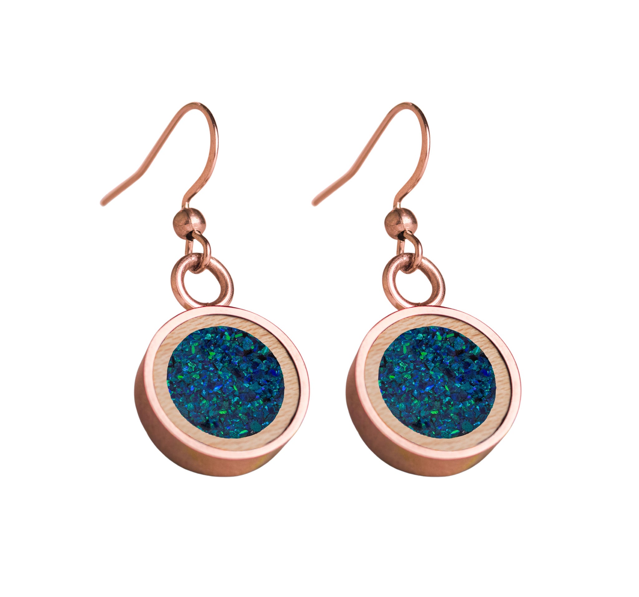 Circle Earrings Maple