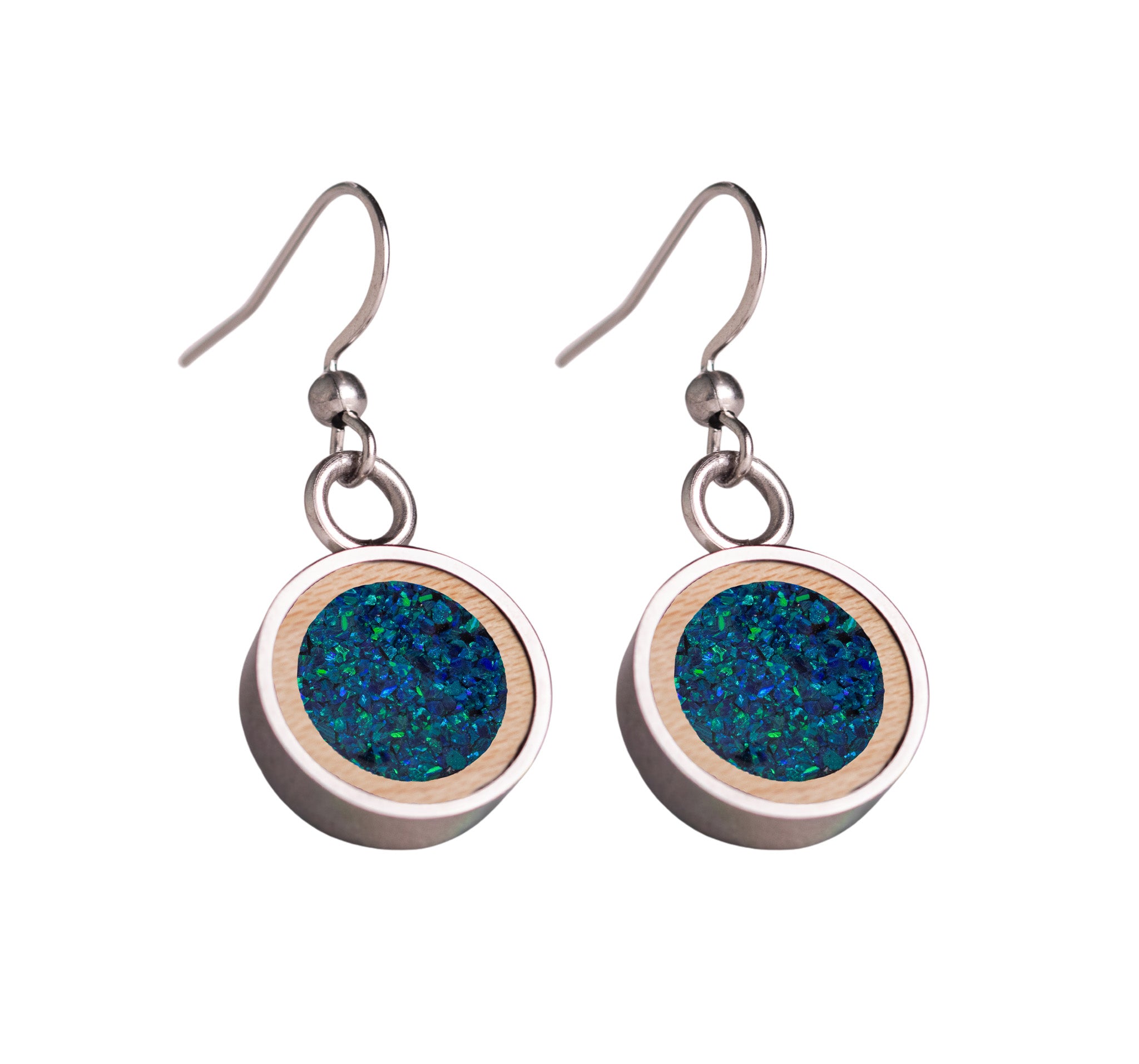 Circle Earrings Maple