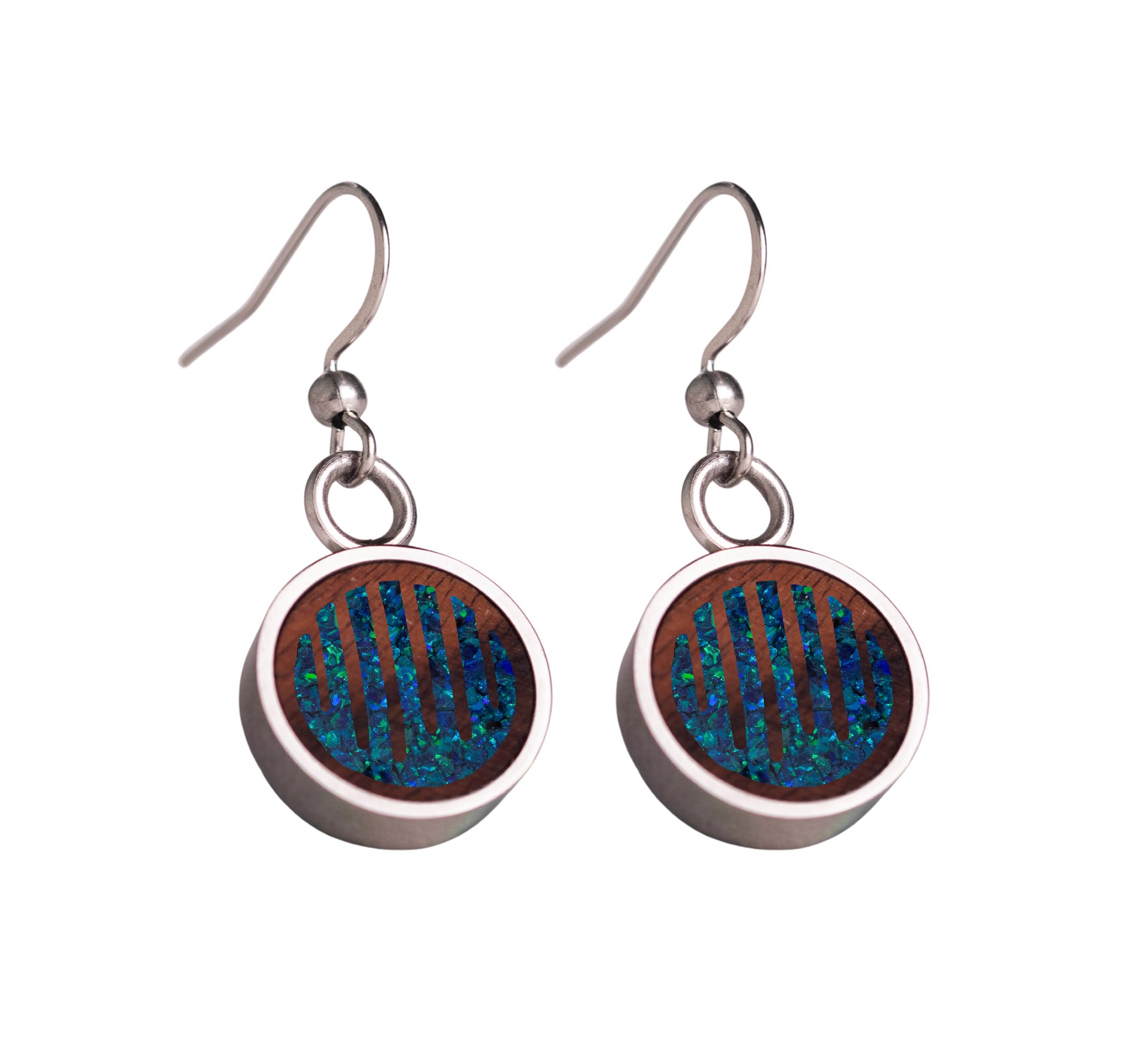 Raindrops Earrings Rosewood